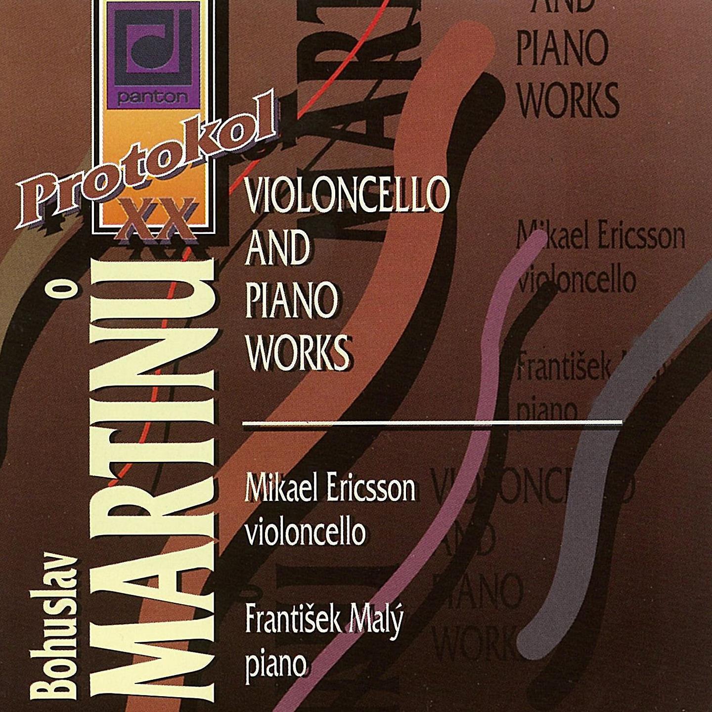 Постер альбома Martinů: Cello and Piano Works