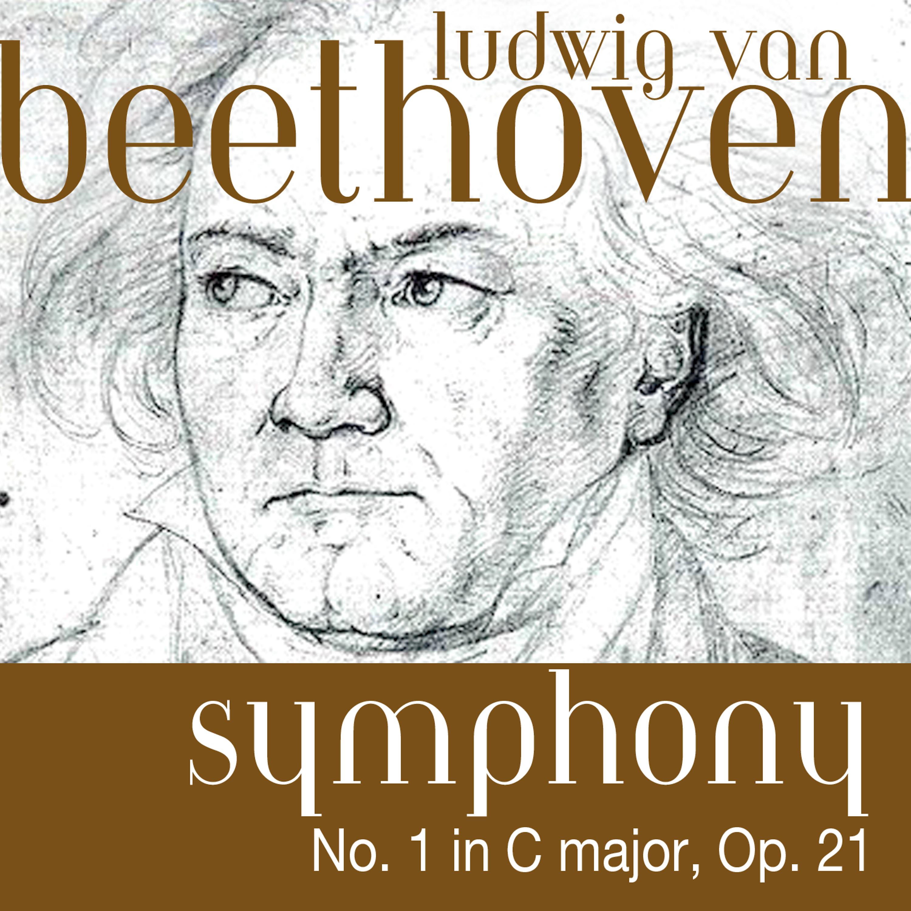 Постер альбома Ludwig van Beethoven: Symphony No. 1 in C major, Op. 21