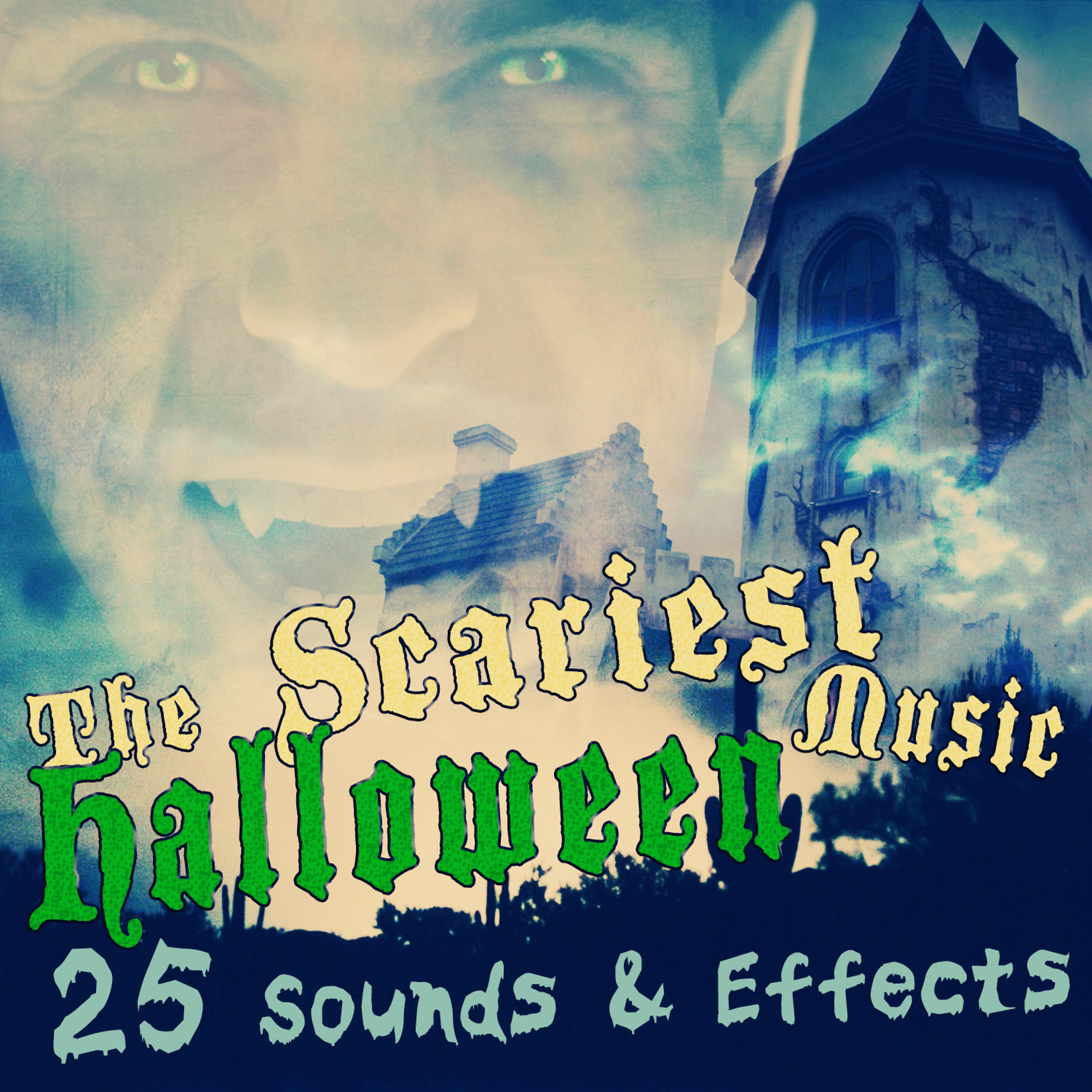 Постер альбома The Scariest Halloween Music: 25 Sounds & Effects