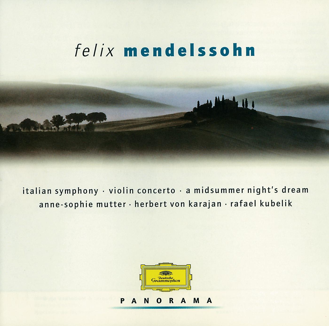 Постер альбома Mendelssohn: Violin Concerto; A Midsummer Night's Dream