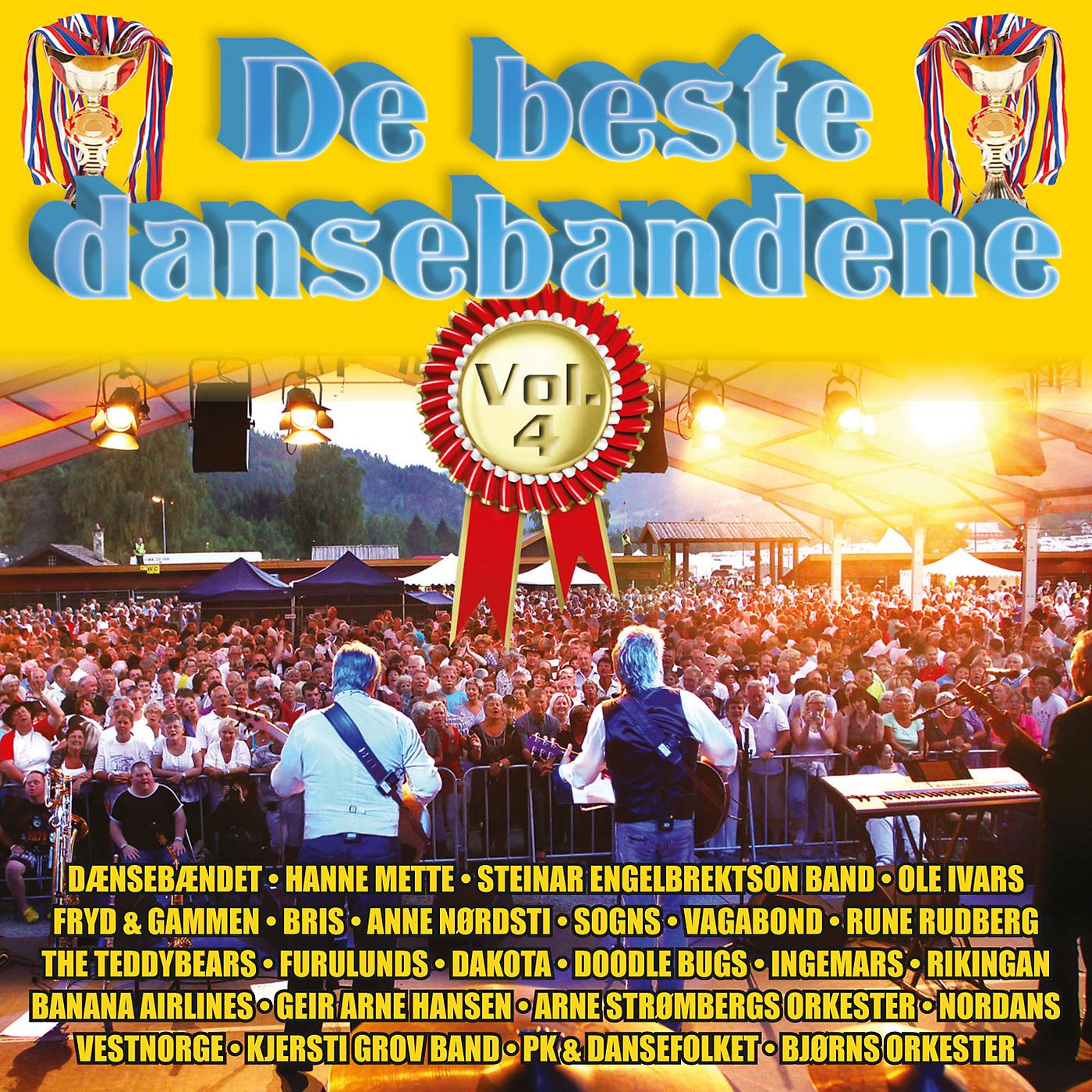 Постер альбома De beste dansebandene