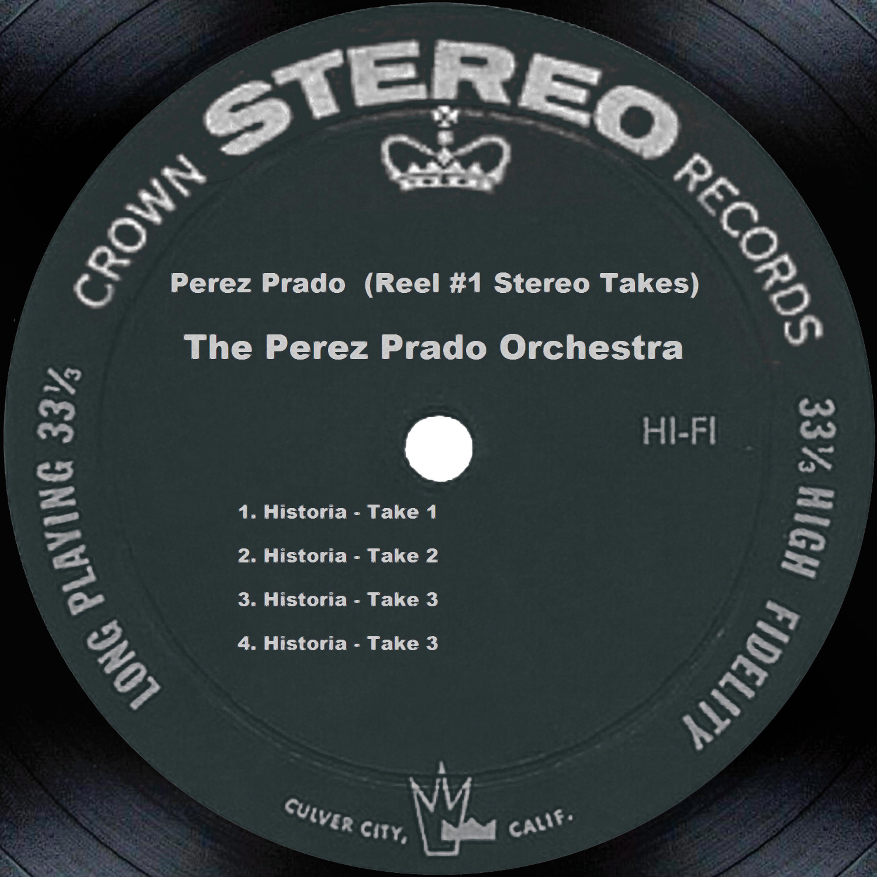Постер альбома Perez Prado  (Reel #1 Stereo Takes)