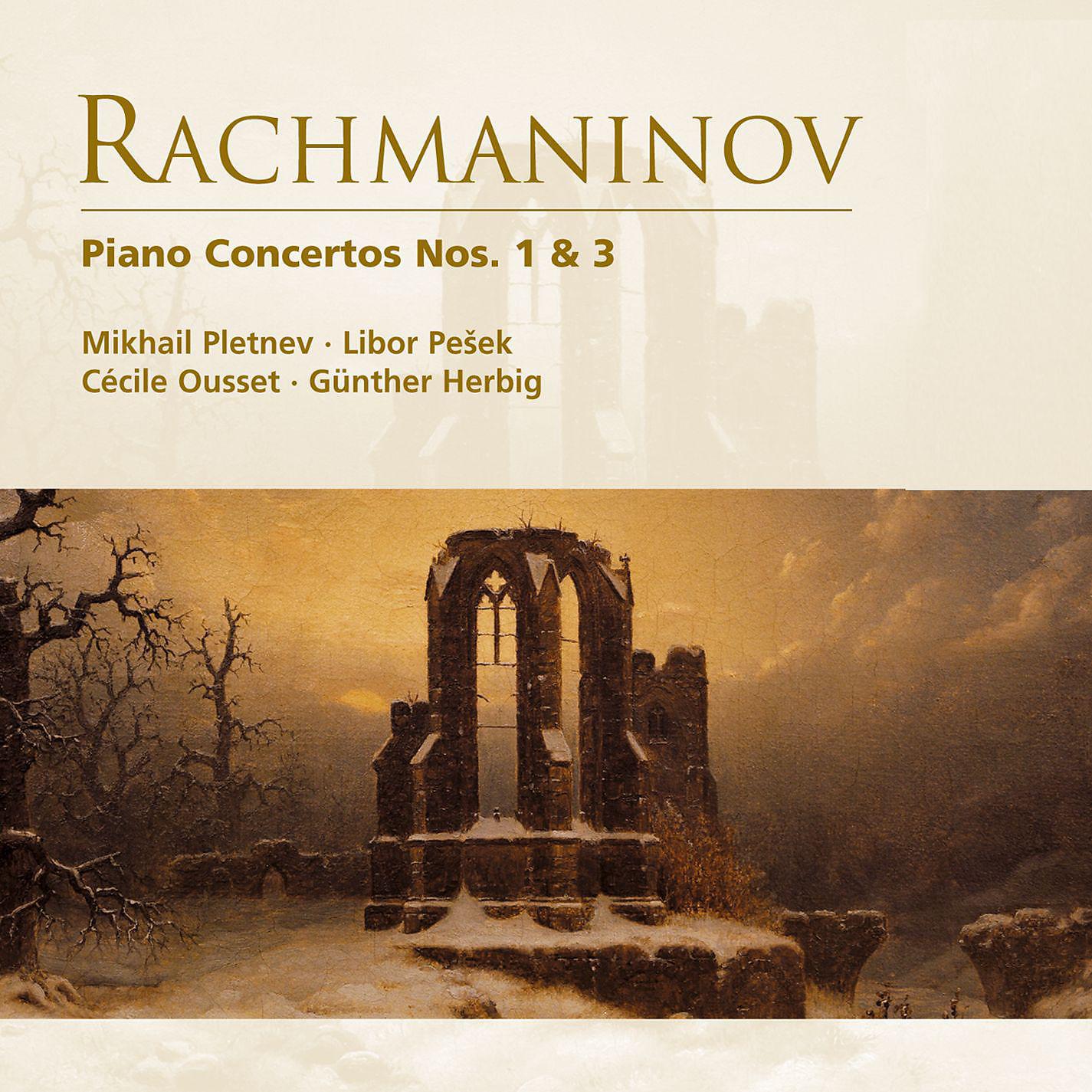 Постер альбома Rachmaninov: Piano Concertos Nos. 1 & 3