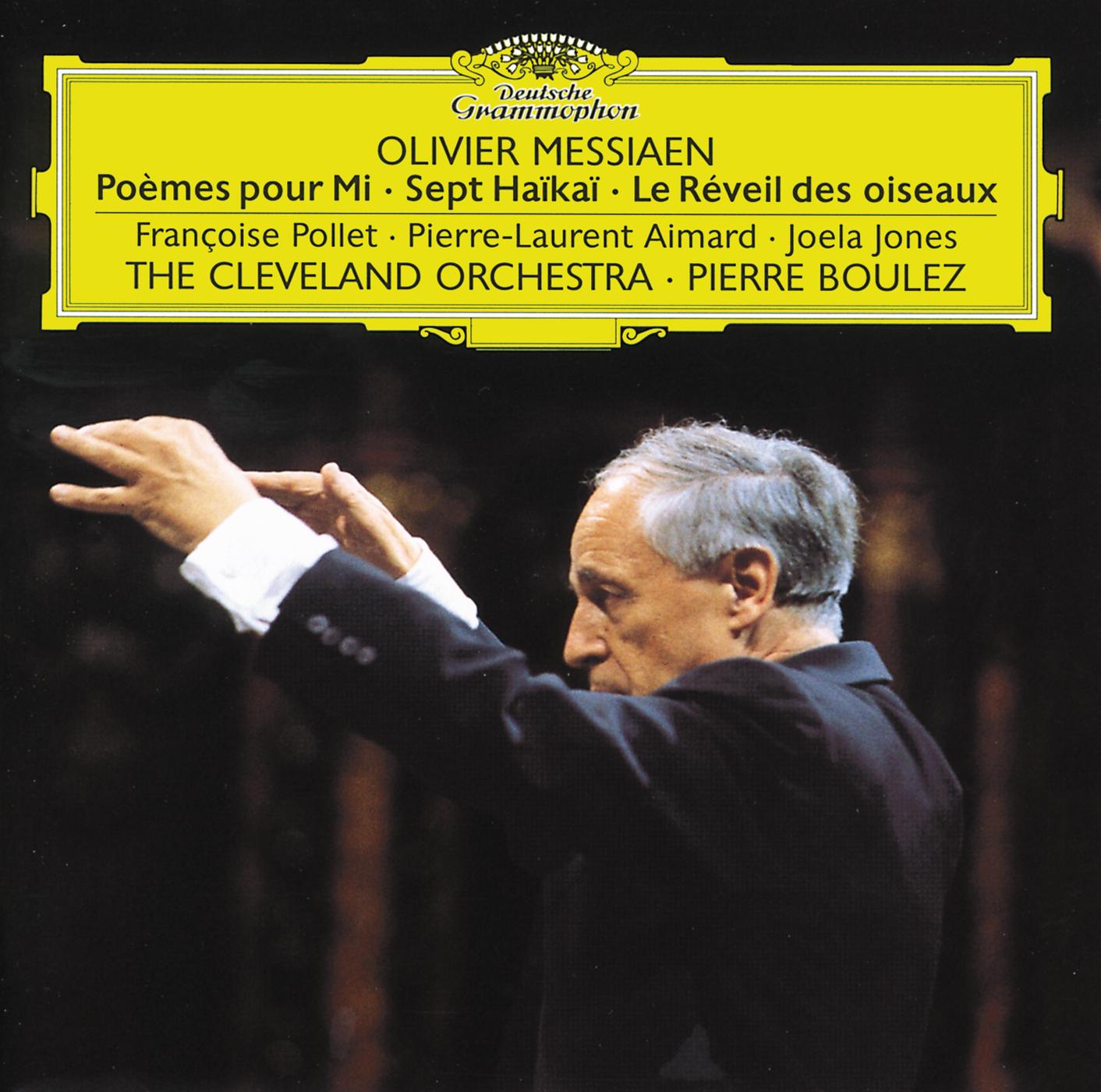 Постер альбома Messiaen: Poèmes pour Mi; Sept Haïkaï; Le Réveil des oiseaux