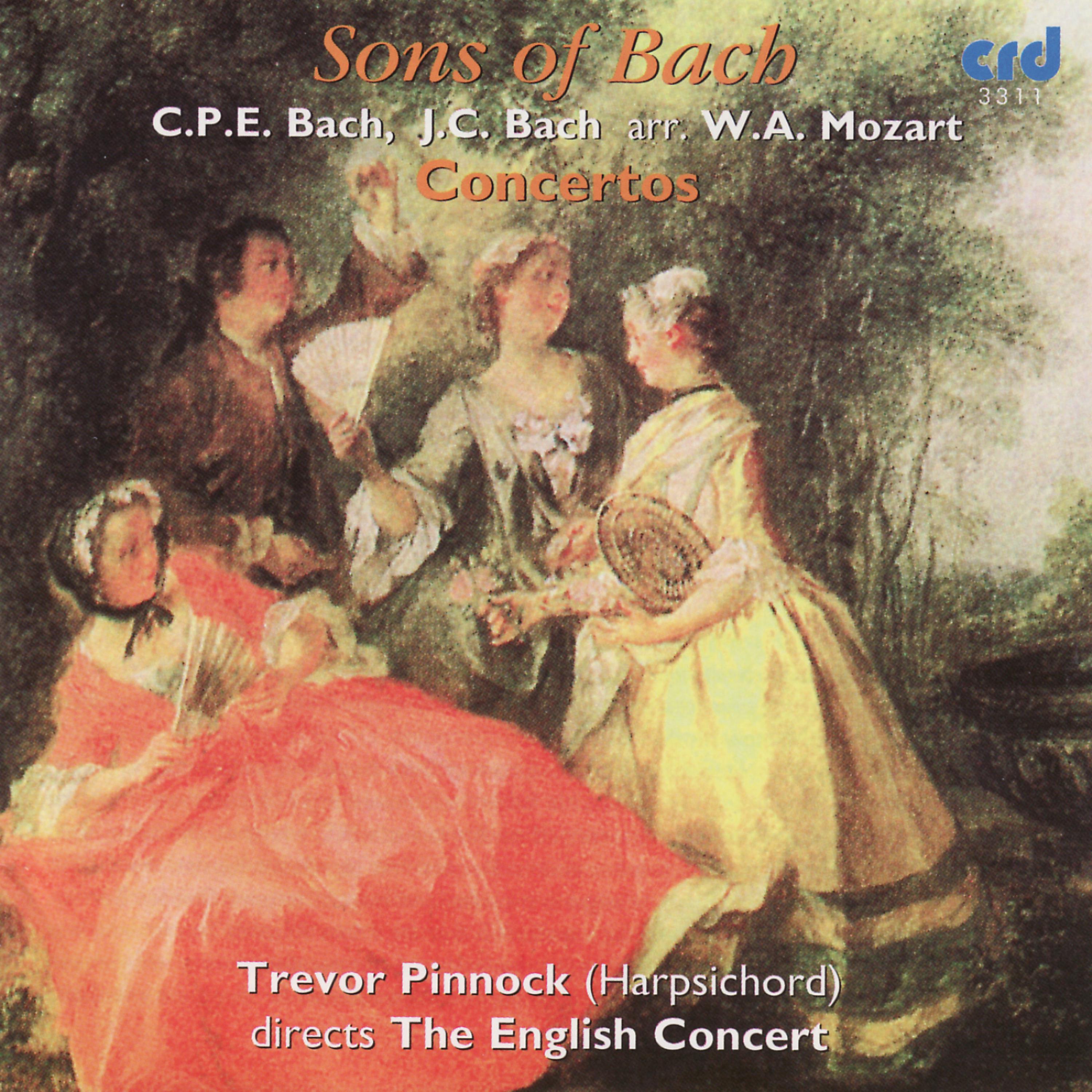 Постер альбома C.P.E. Bach, J.C. Bach: Sons of Bach Concertos