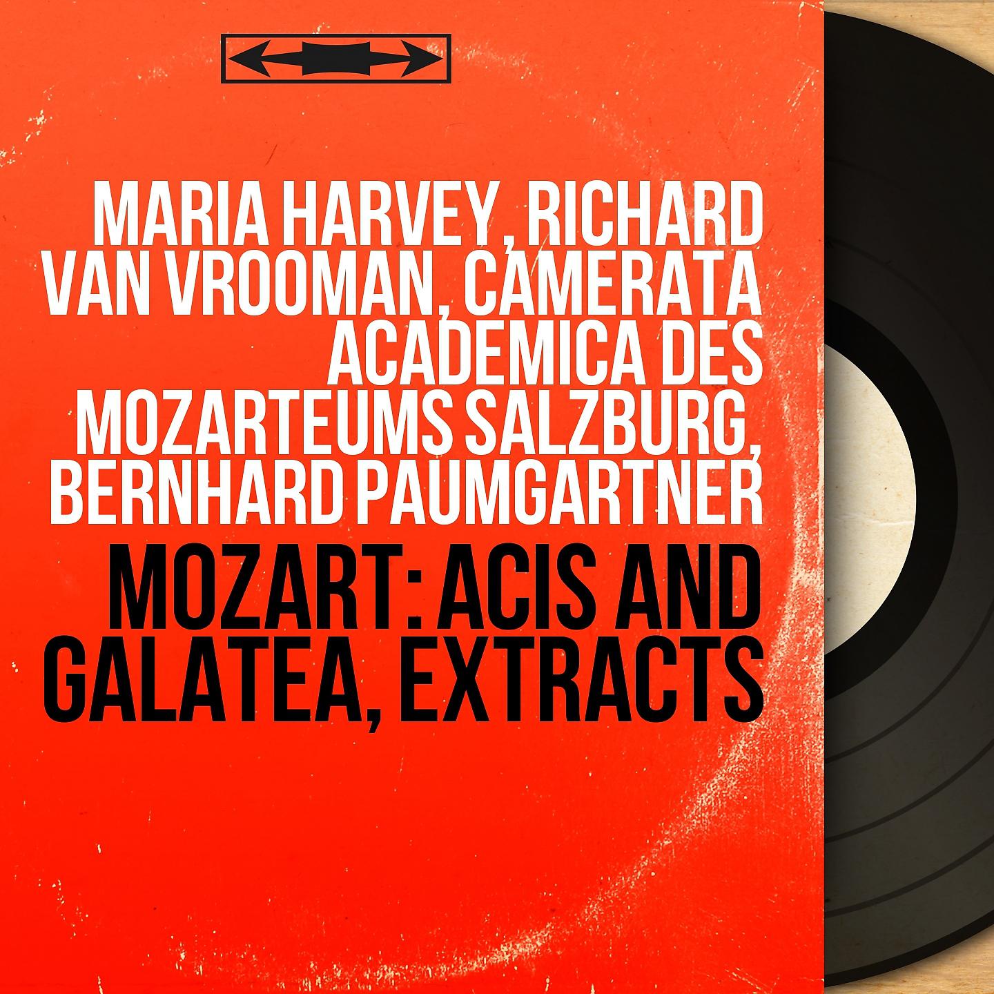 Постер альбома Mozart: Acis and Galatea, Extracts