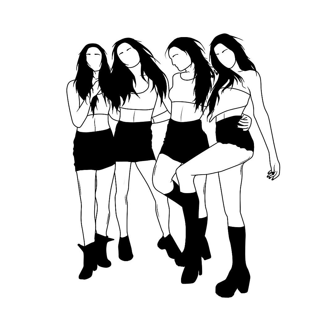 Постер альбома Four Girls