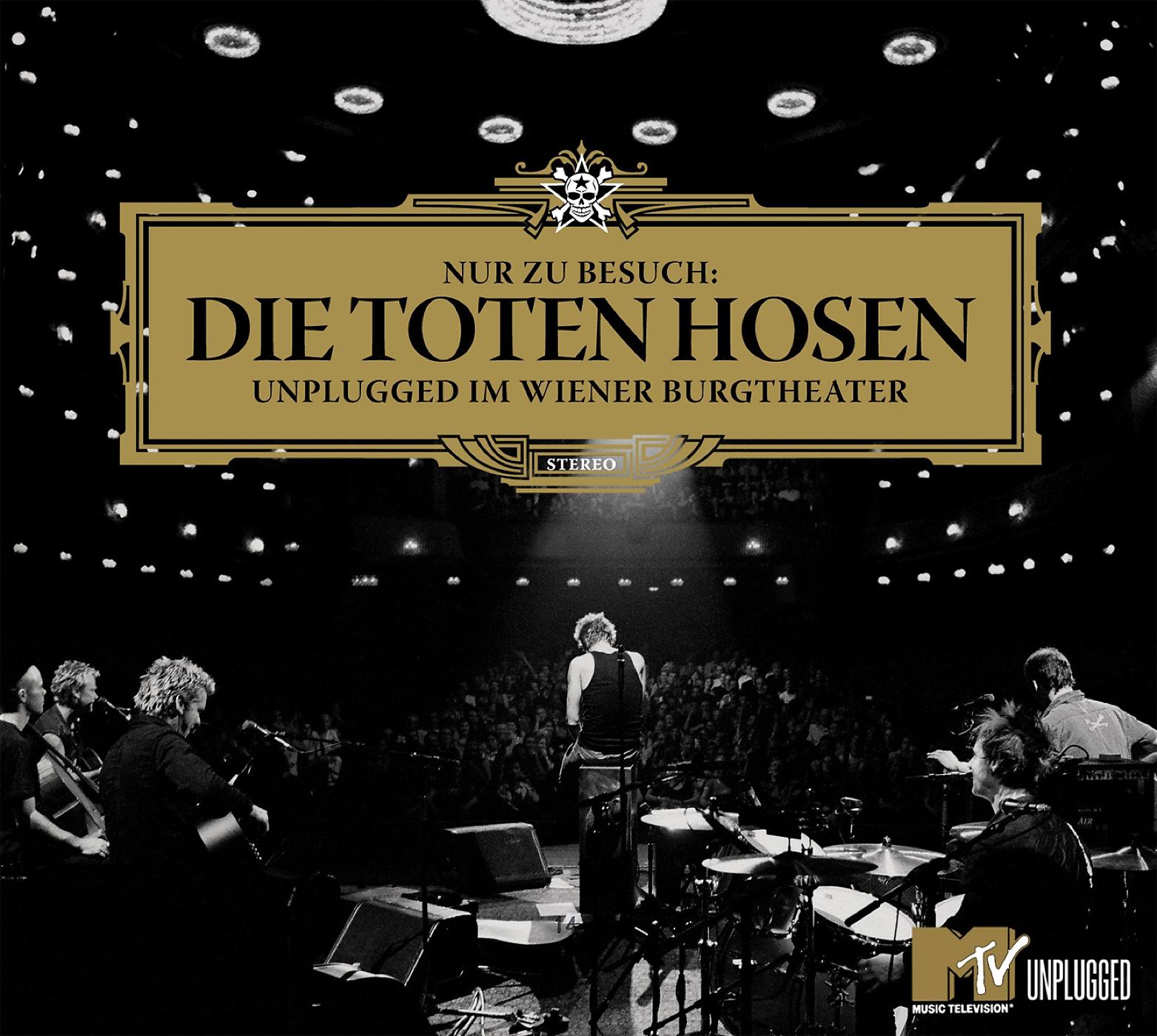 Постер альбома Nur zu Besuch: Die Toten Hosen Unplugged im Wiener Burgtheater