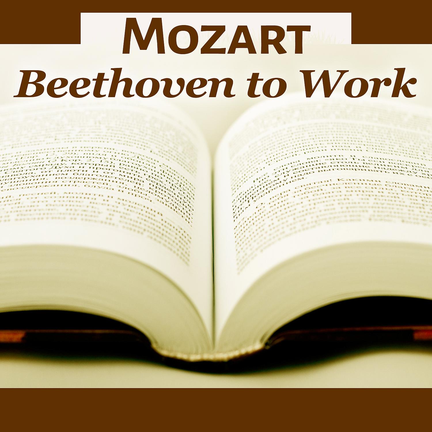 Постер альбома Mozart, Beethoven to Work – Songs for Study and Concentration, Clear Mind with Classical Sounds