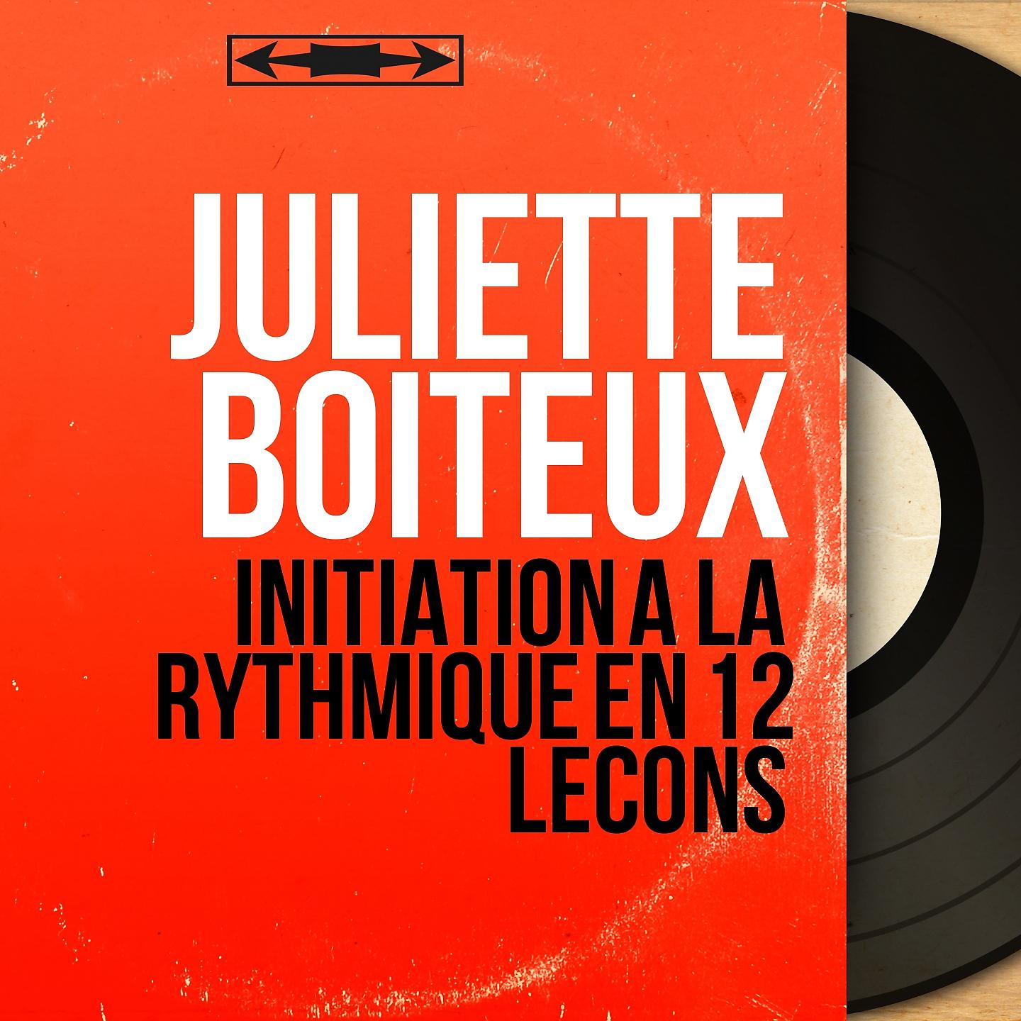 Постер альбома Initiation à la rythmique en 12 leçons