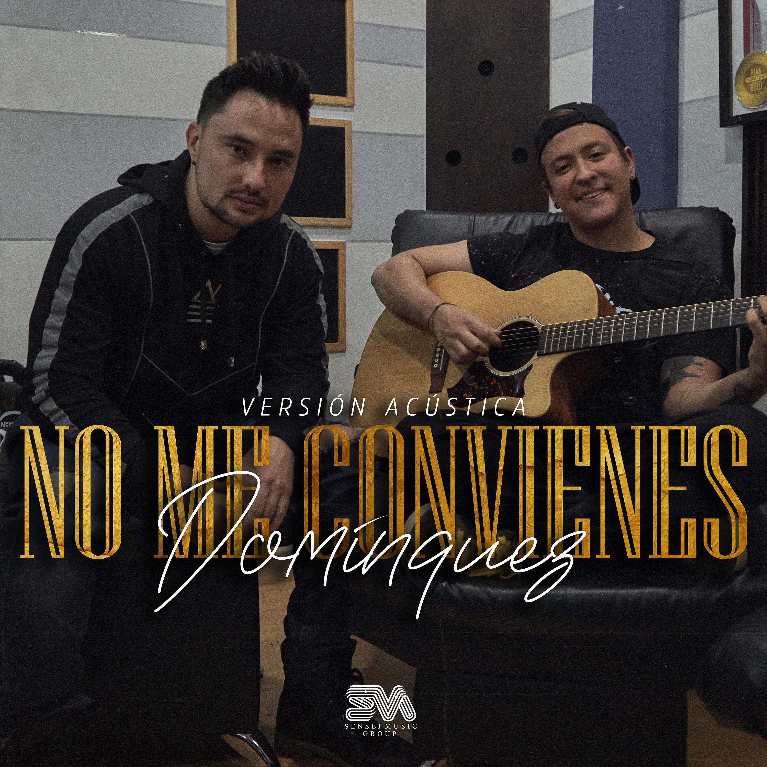 Постер альбома No Me Convienes (Acústica)