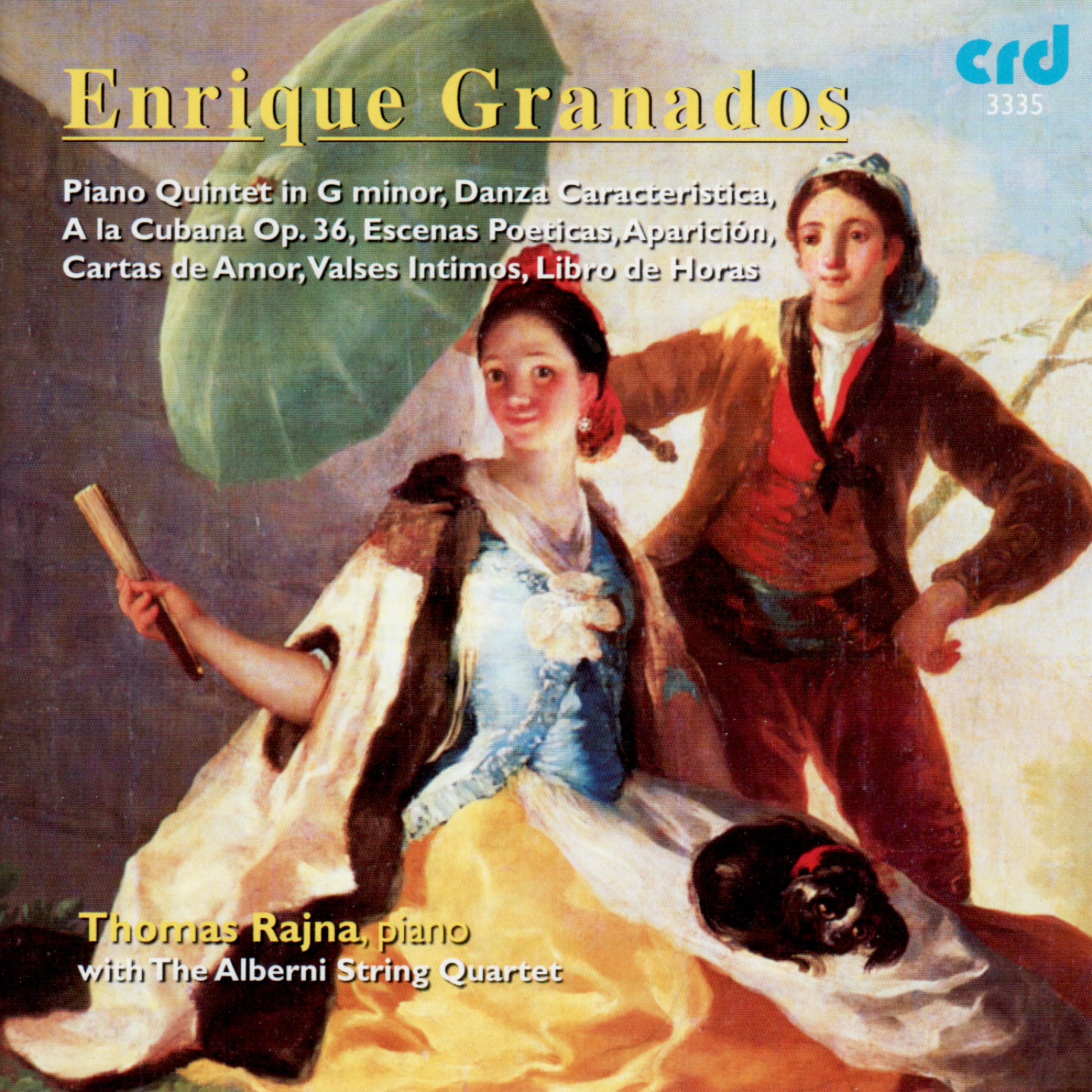 Постер альбома Granados: Piano Quintet in G Minor, Danza Caracteristica, A La Cubana Op.36, etc