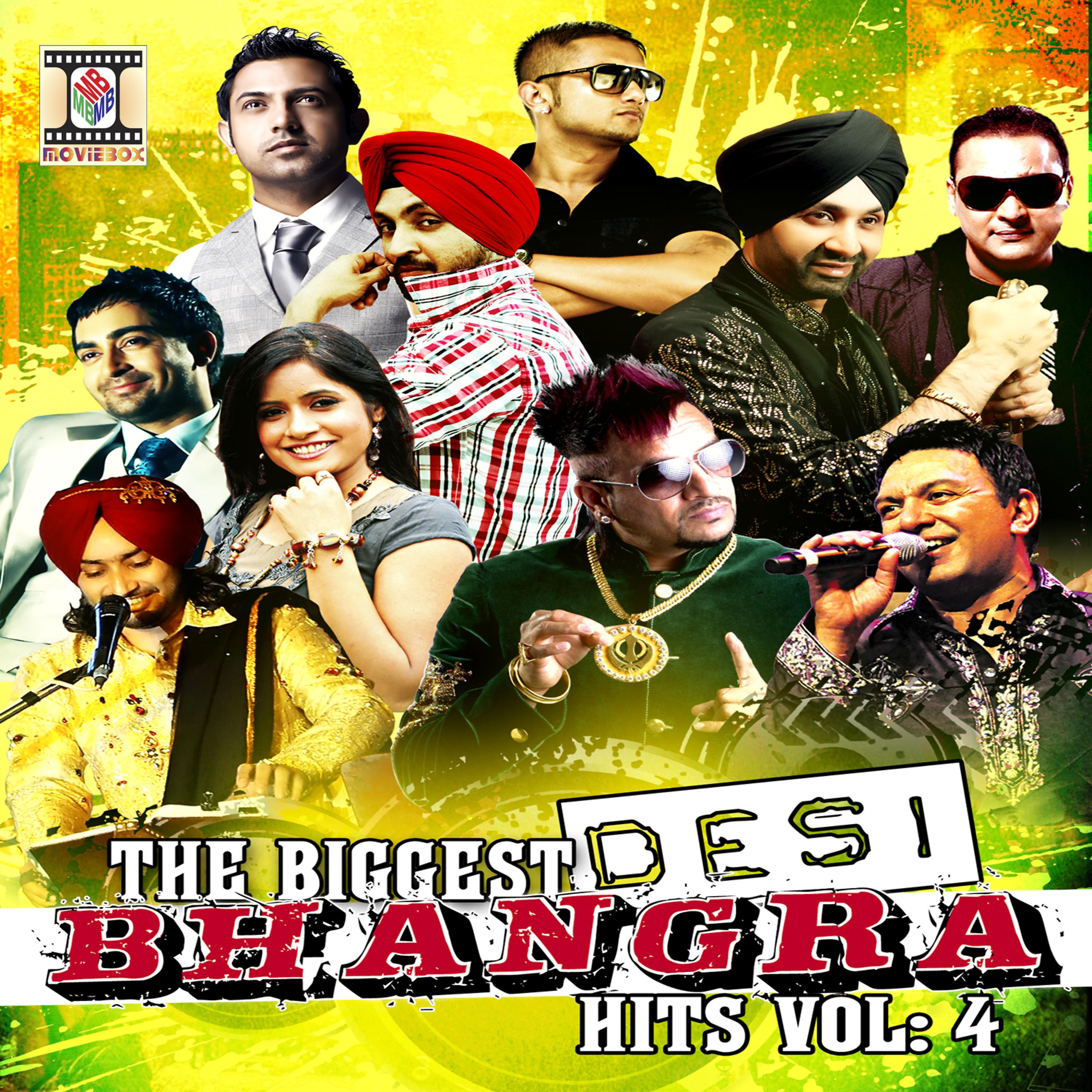 Постер альбома The Biggest Desi Bhangra Hits, Vol. 4
