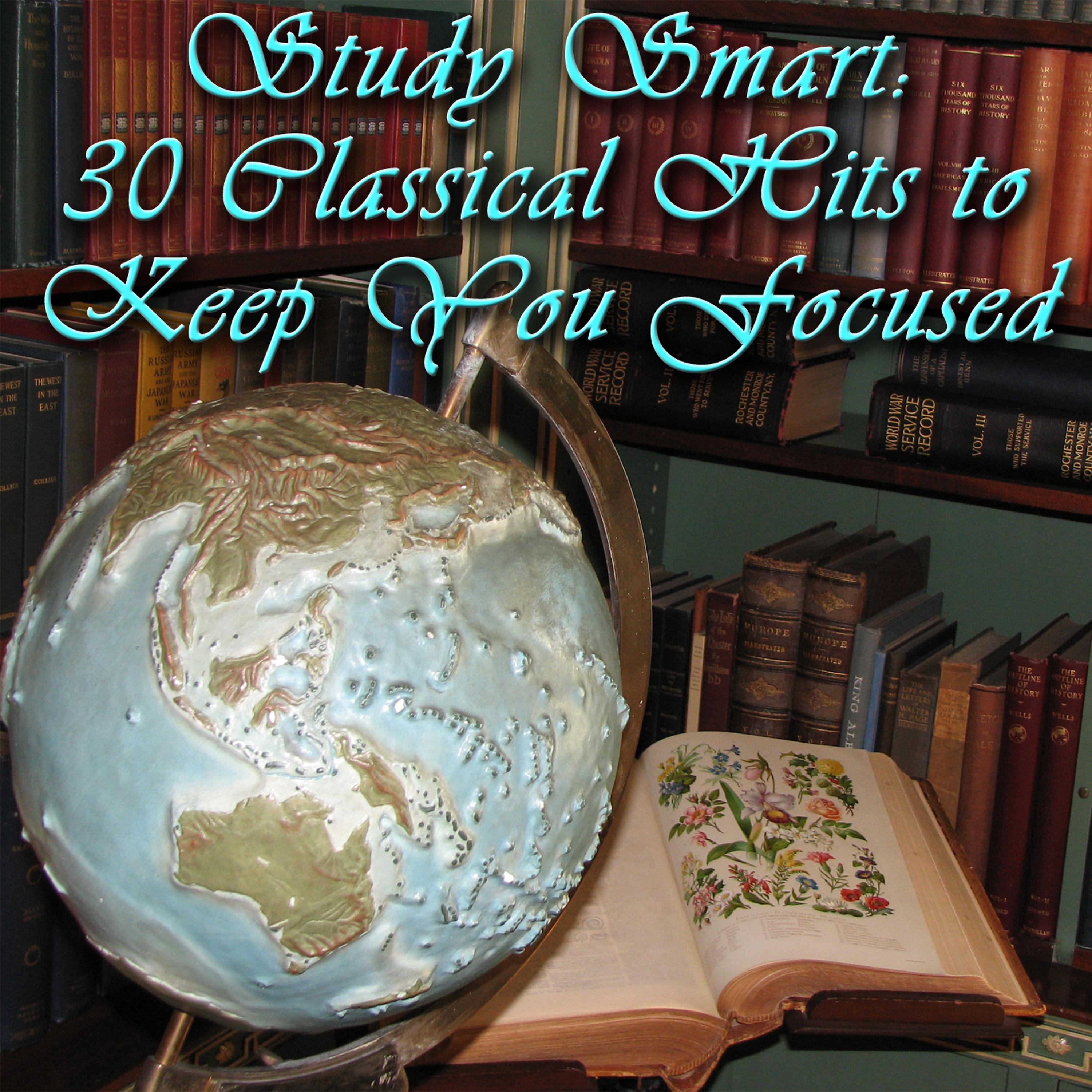 Постер альбома Study Smart: 30 Classical Hits to Keep You Focused