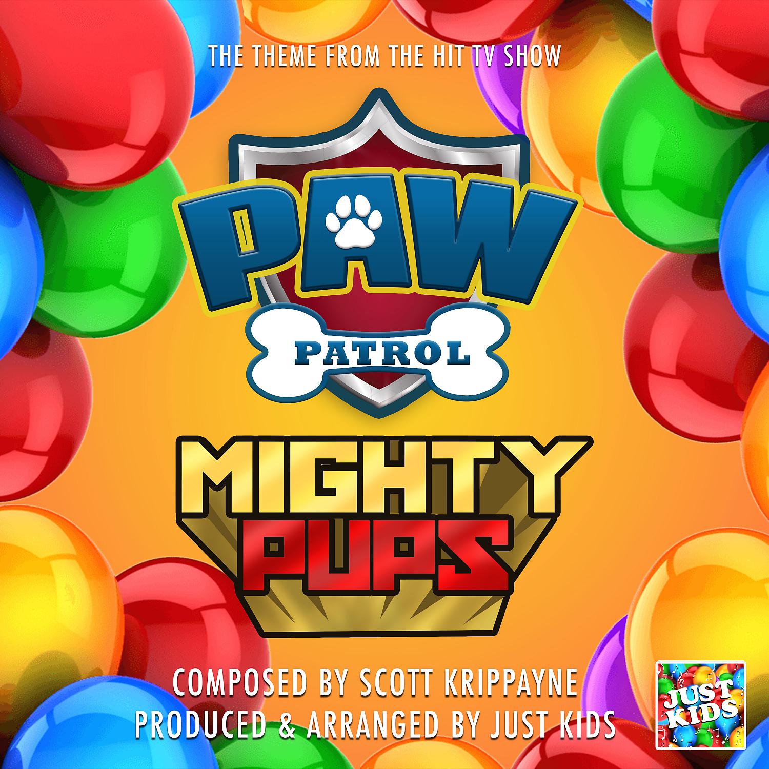 Постер альбома Paw Patrol Mighty Pups Main Theme (From "Paw Patrol Mighty Pups")