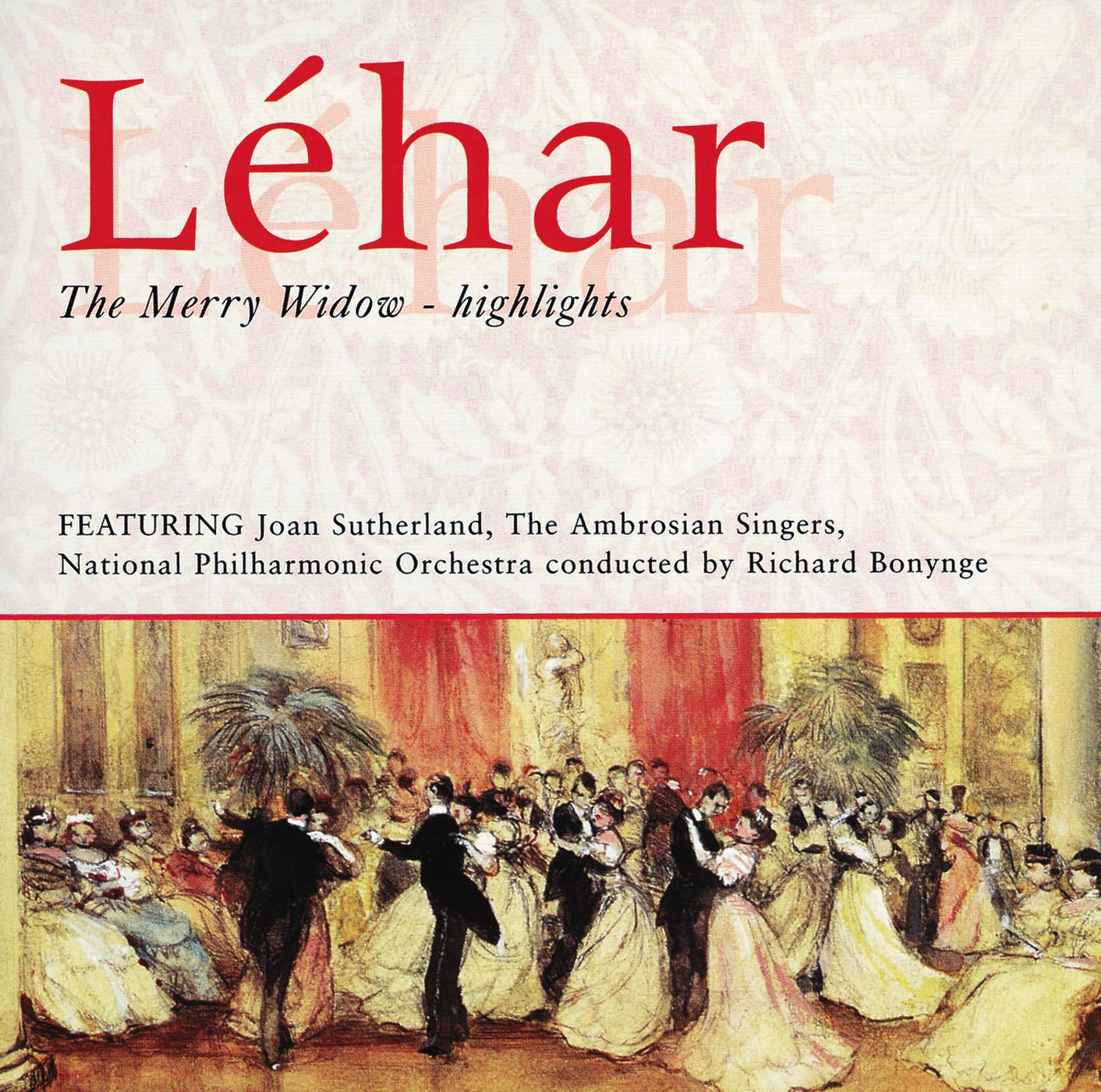 Постер альбома Léhar - The Merry Widow - Highlights