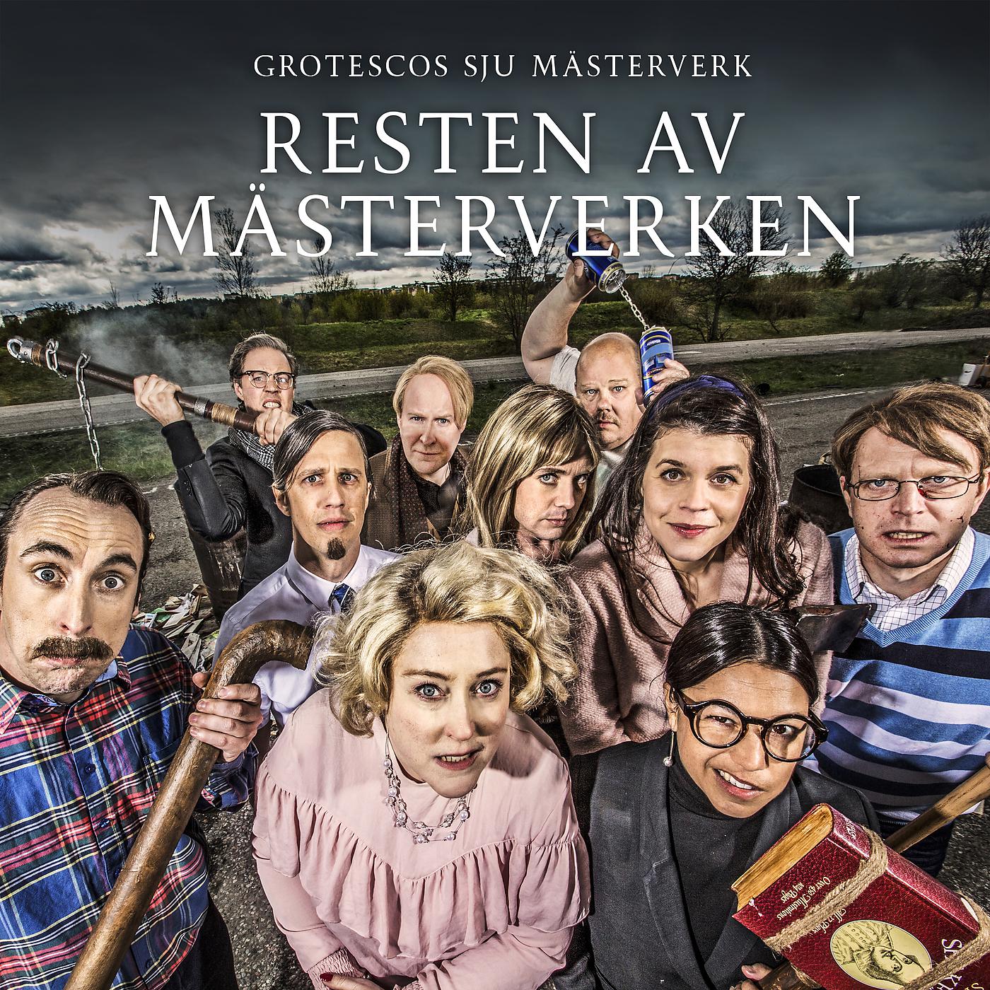 Постер альбома Grotescos sju mästerverk - Resten av mästerverken