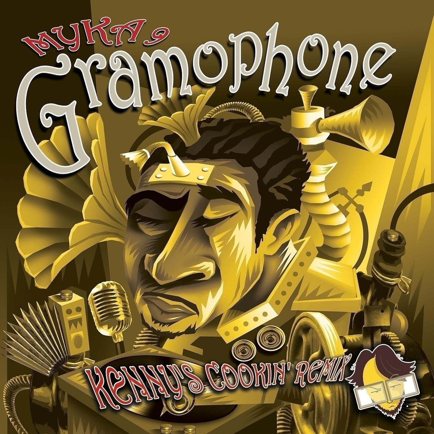 Постер альбома Gramophone (feat. Abstract Rude, Dj Drez, Kenny Segal & Ryan Crosby) (Kenny's Cookin Remix) - Single