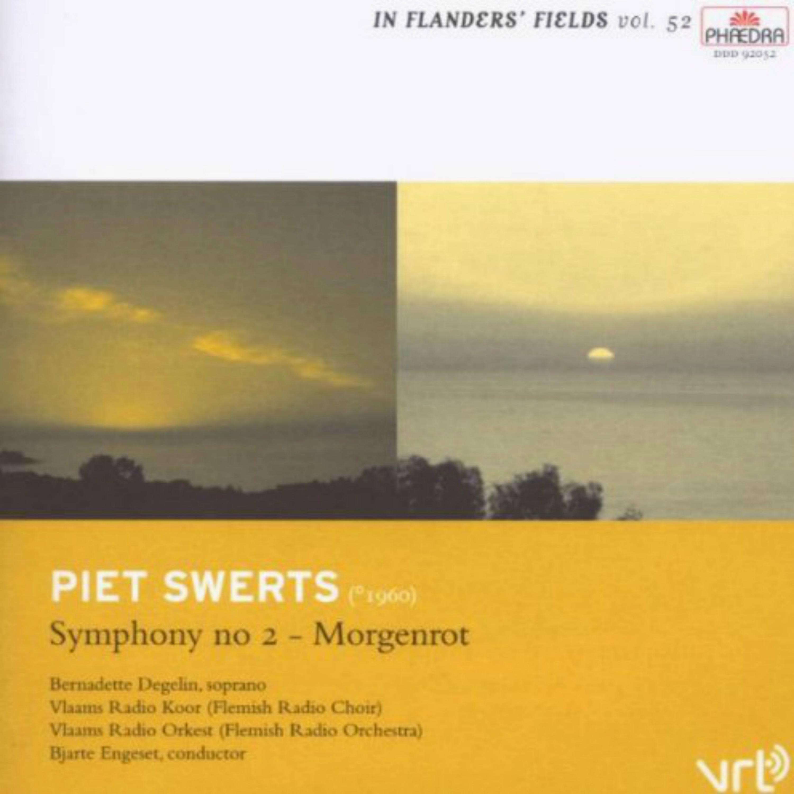 Постер альбома In Flanders' Fields, Vol. 52: Piet Swerts - Symphony No. 2 "Morgenrot"