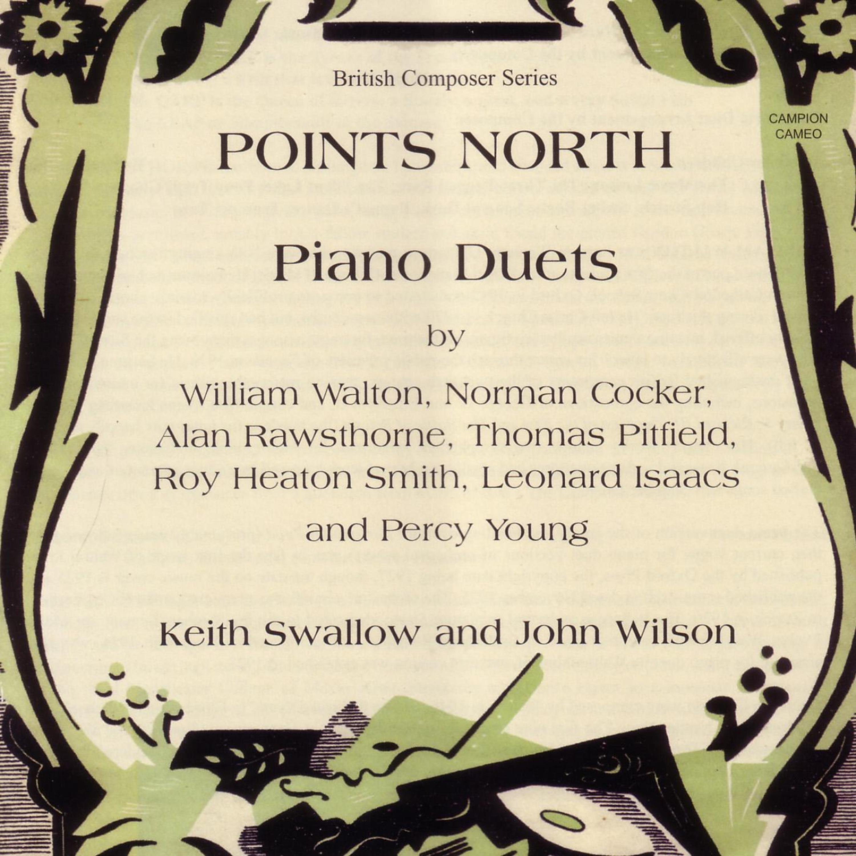Постер альбома Points North - Piano Duets
