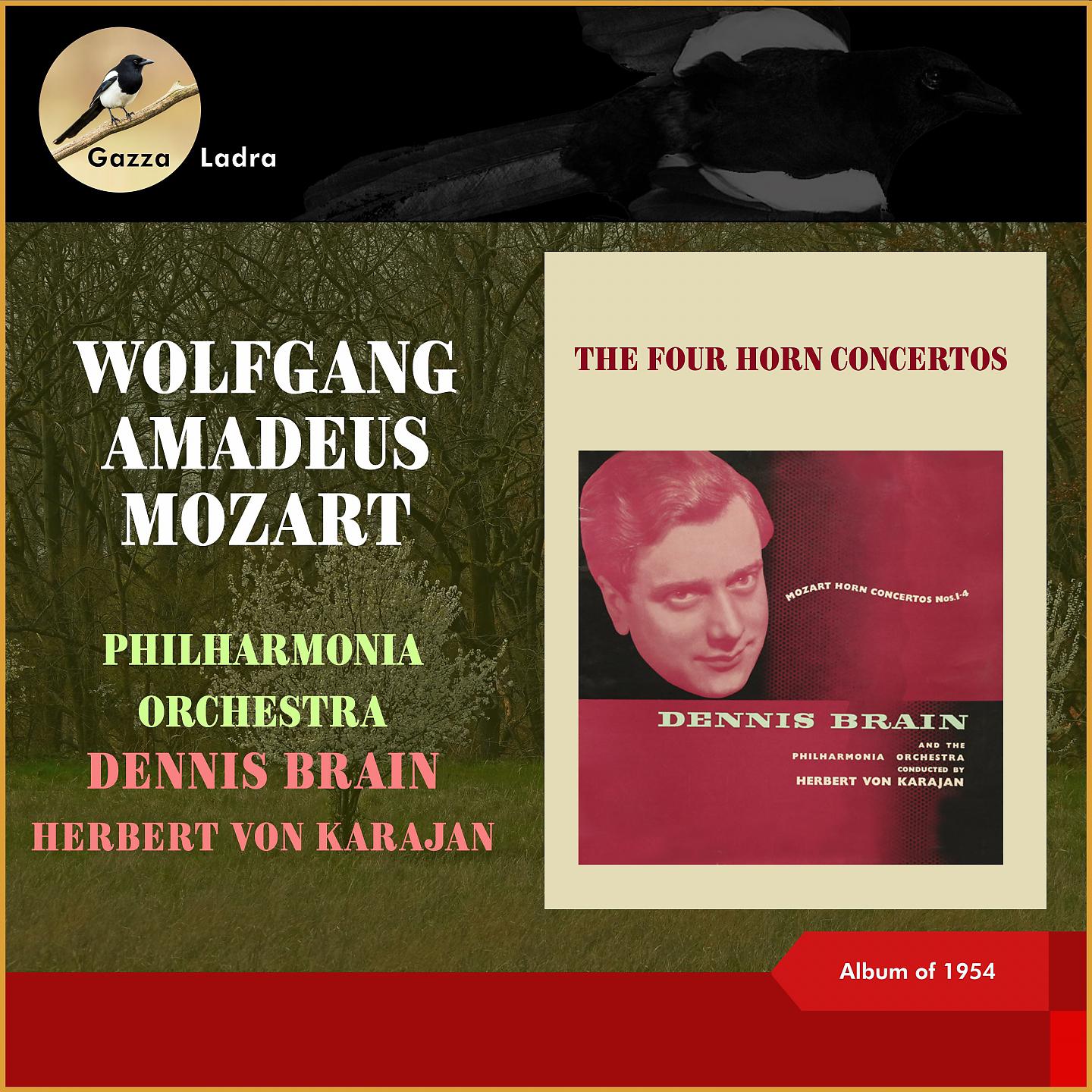 Постер альбома Wolfgang Amadeus Mozart: The Four Horn Concertos