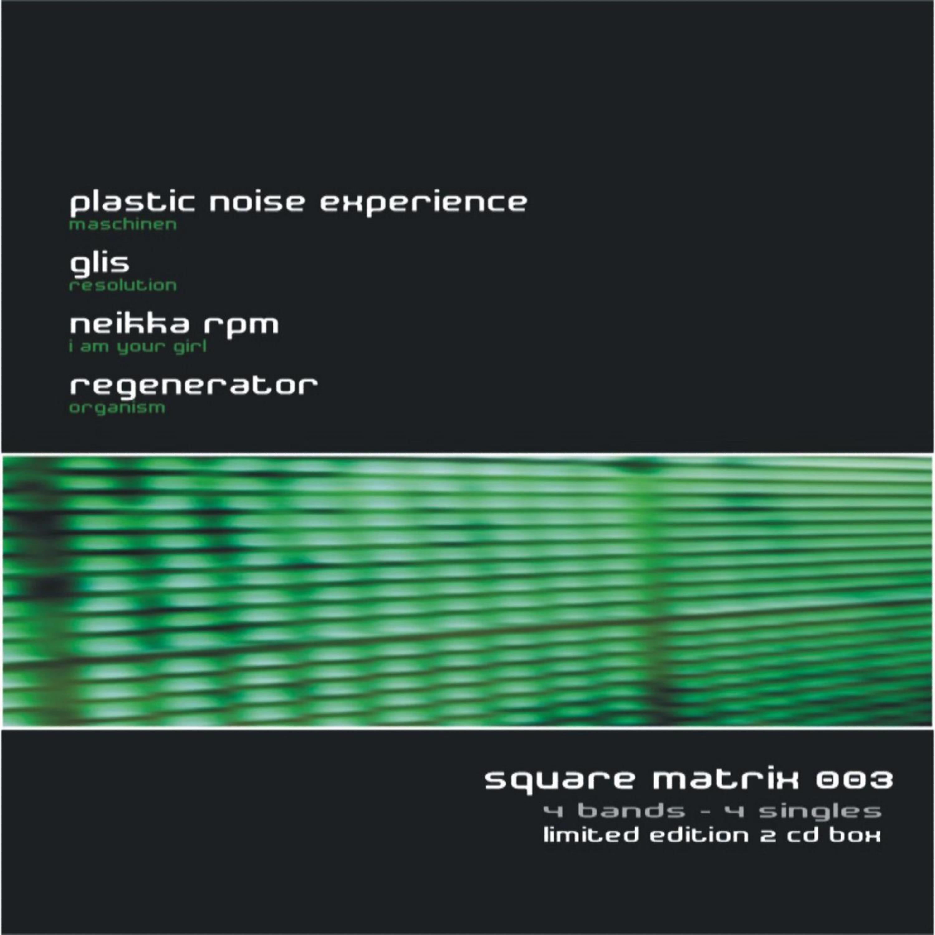 Постер альбома Square Matrix 003 (ltd. ed. bonus disc)