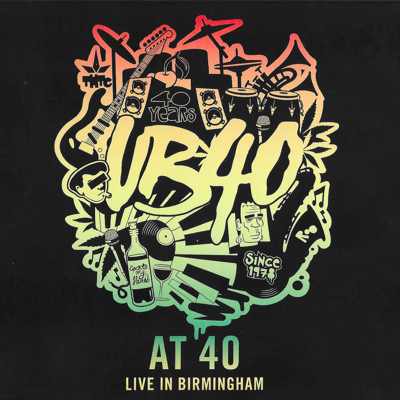 Постер альбома UB40 at 40