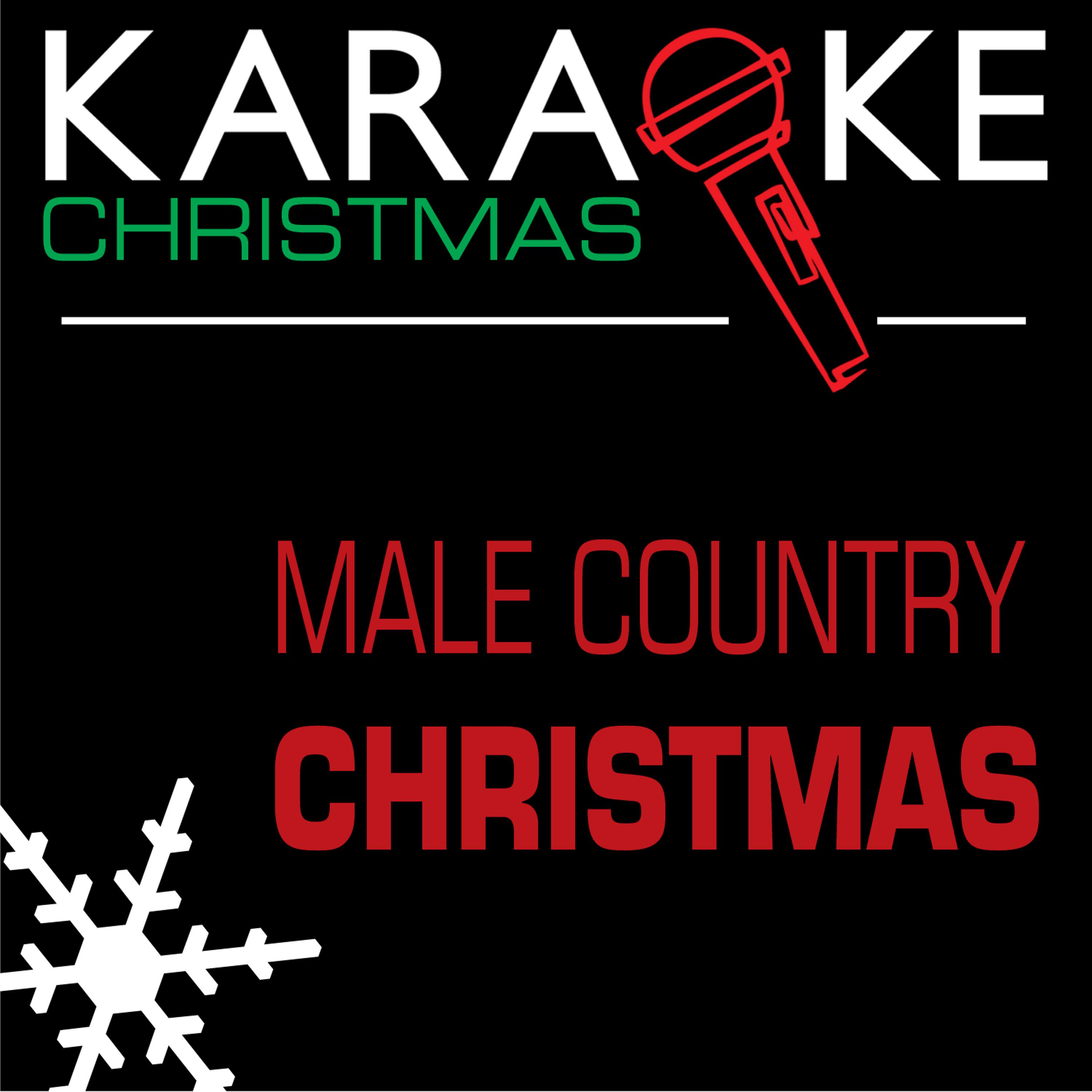 Постер альбома Male Country Christmas Karaoke