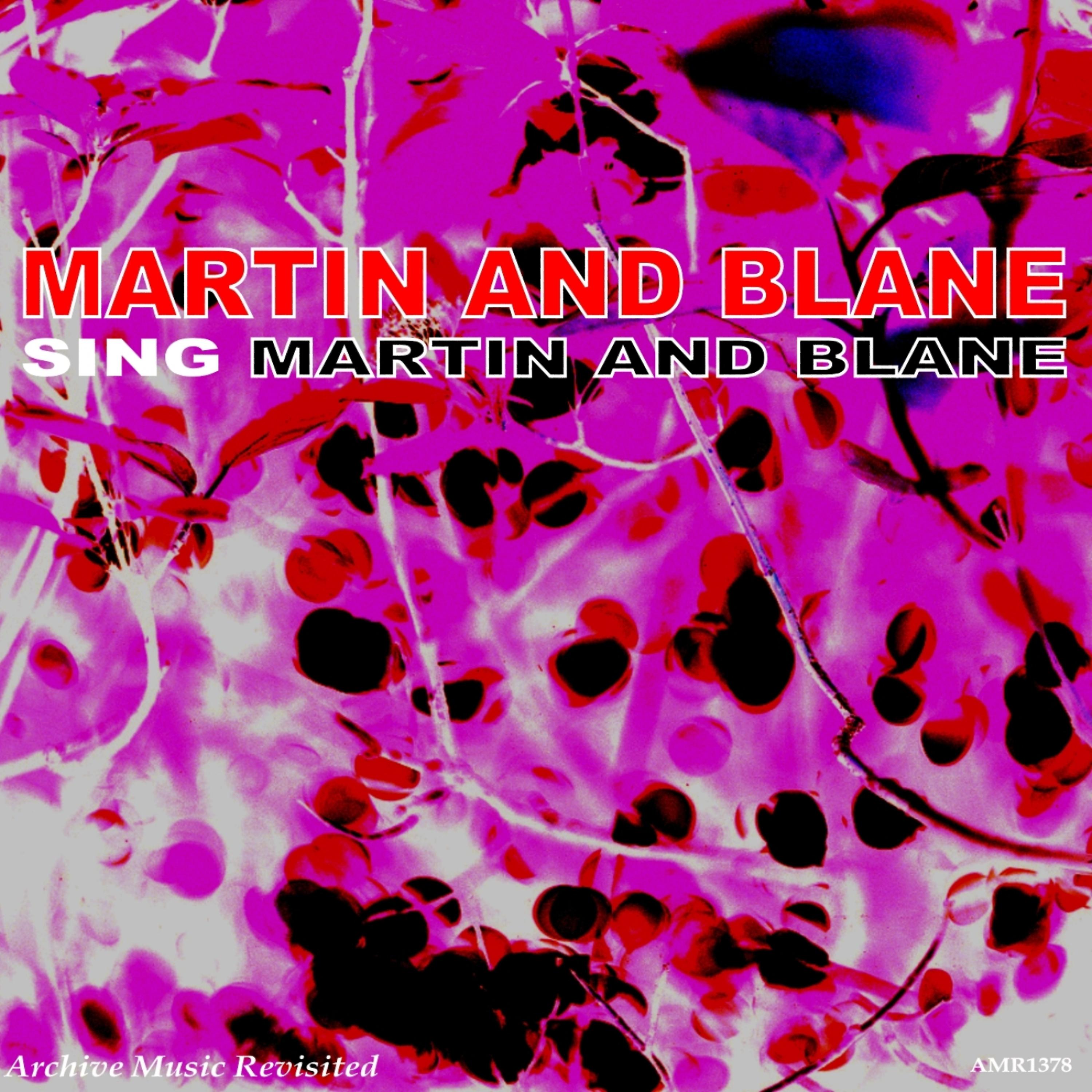 Постер альбома Sing Martin and Blane