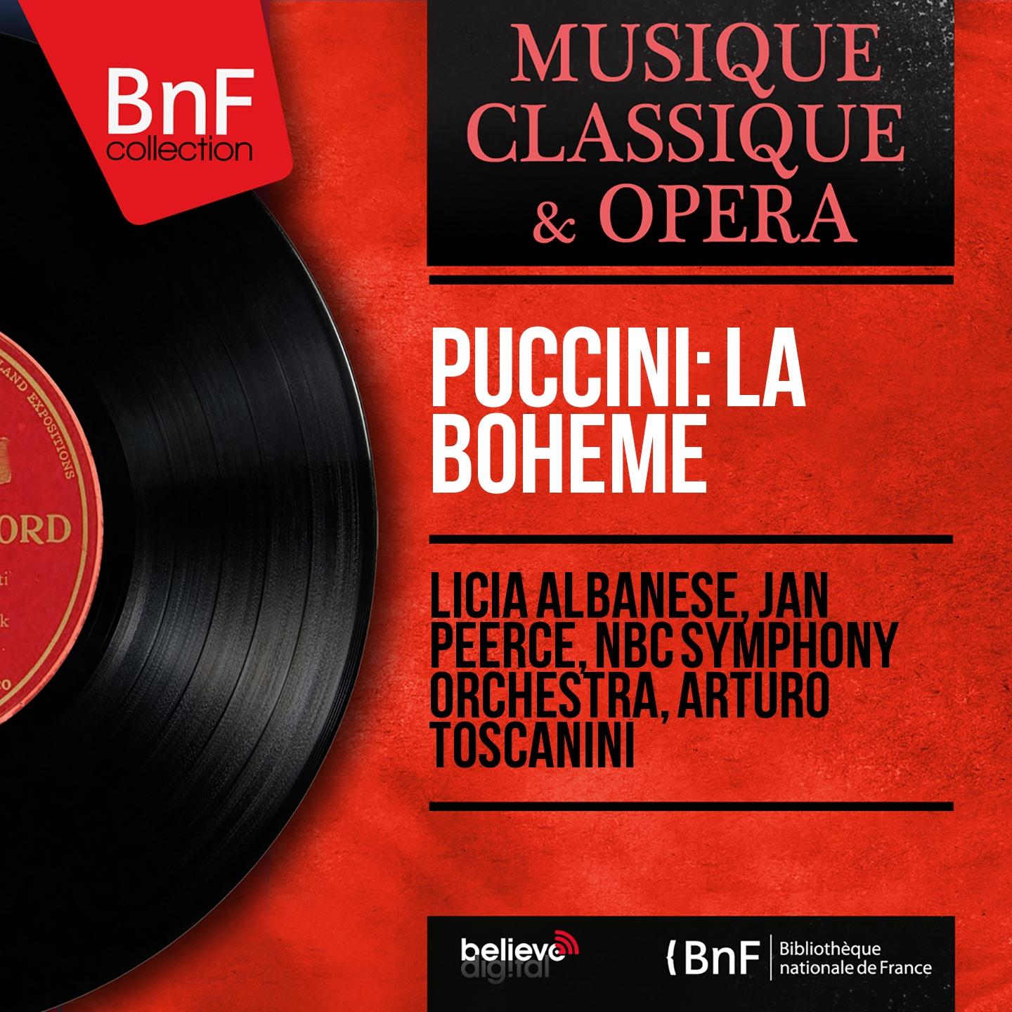 Постер альбома Puccini: La bohème (Mono Version)