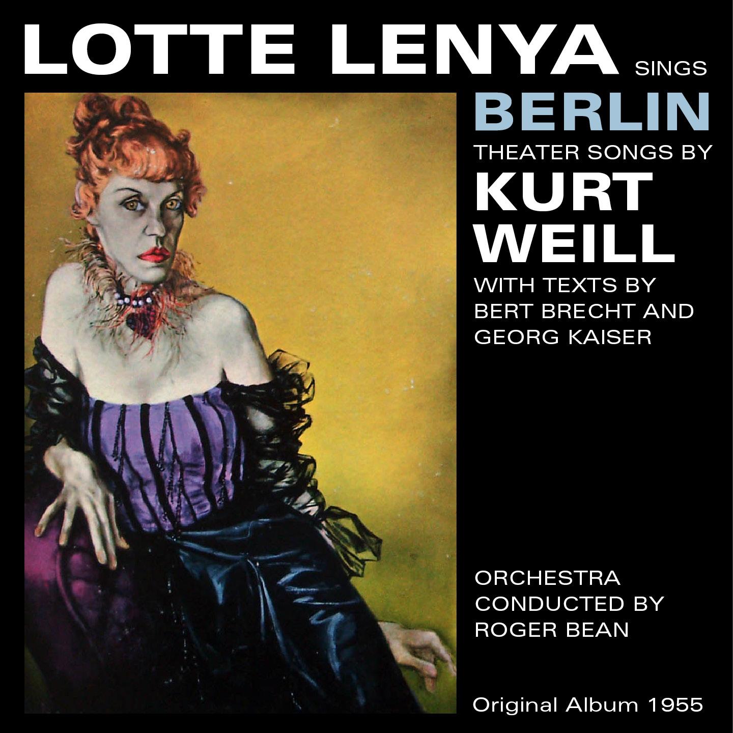Постер альбома Lotte Lenya sings Berlin Theater