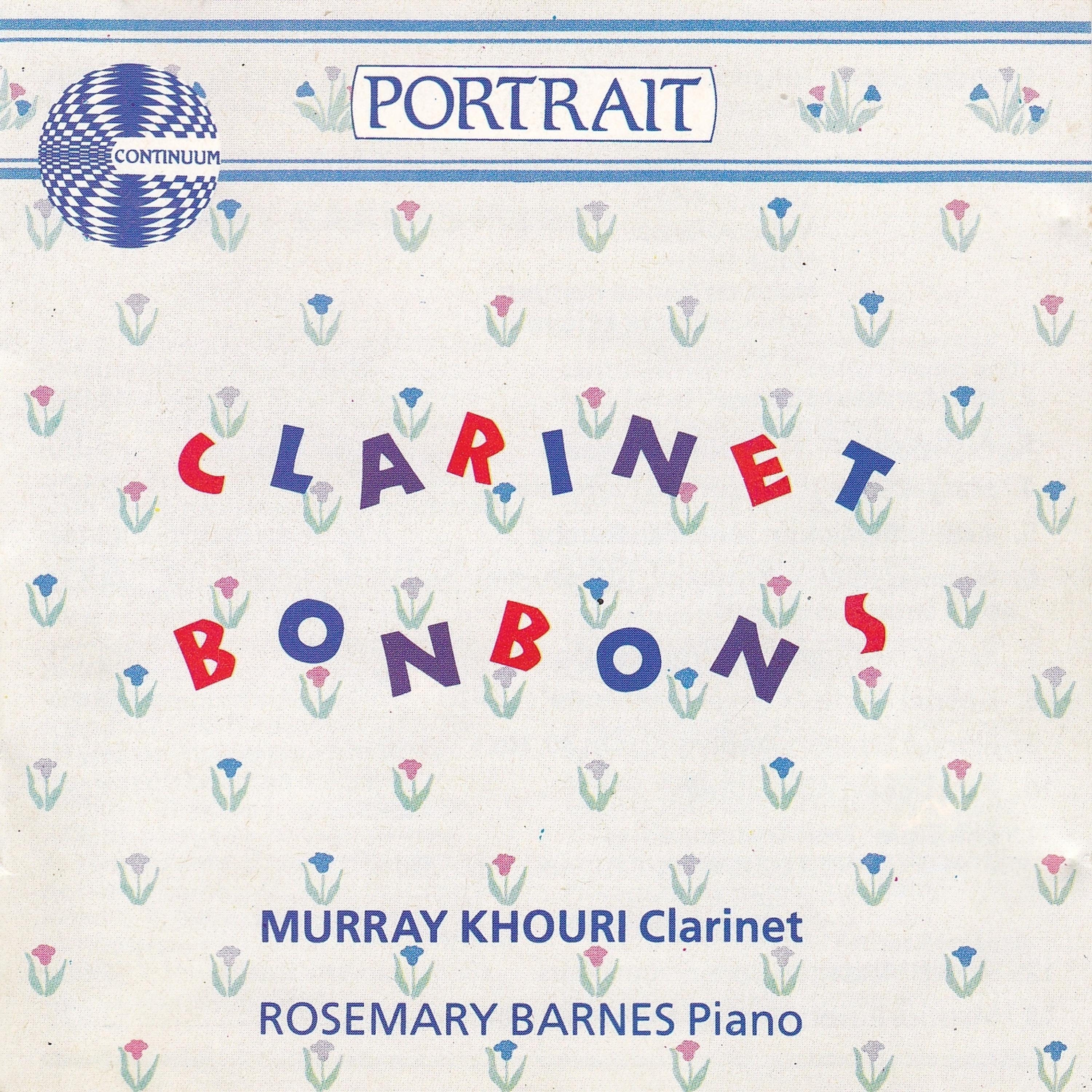 Постер альбома Clarinet Bonbons