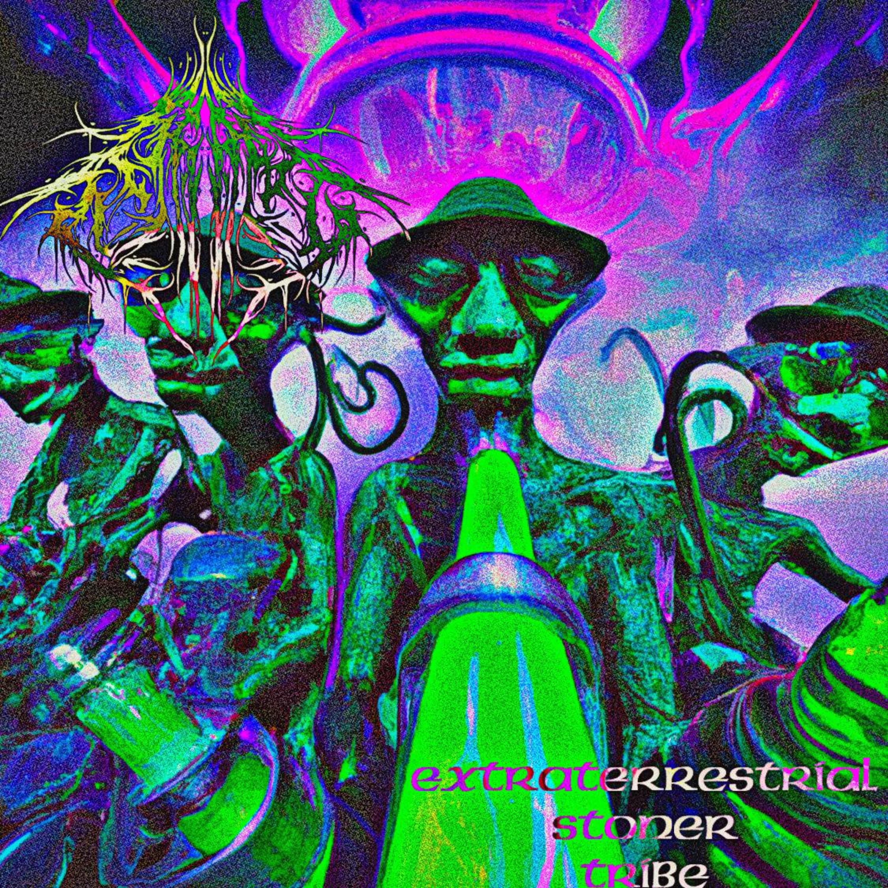 Постер альбома extraterrestrial stoner tribe
