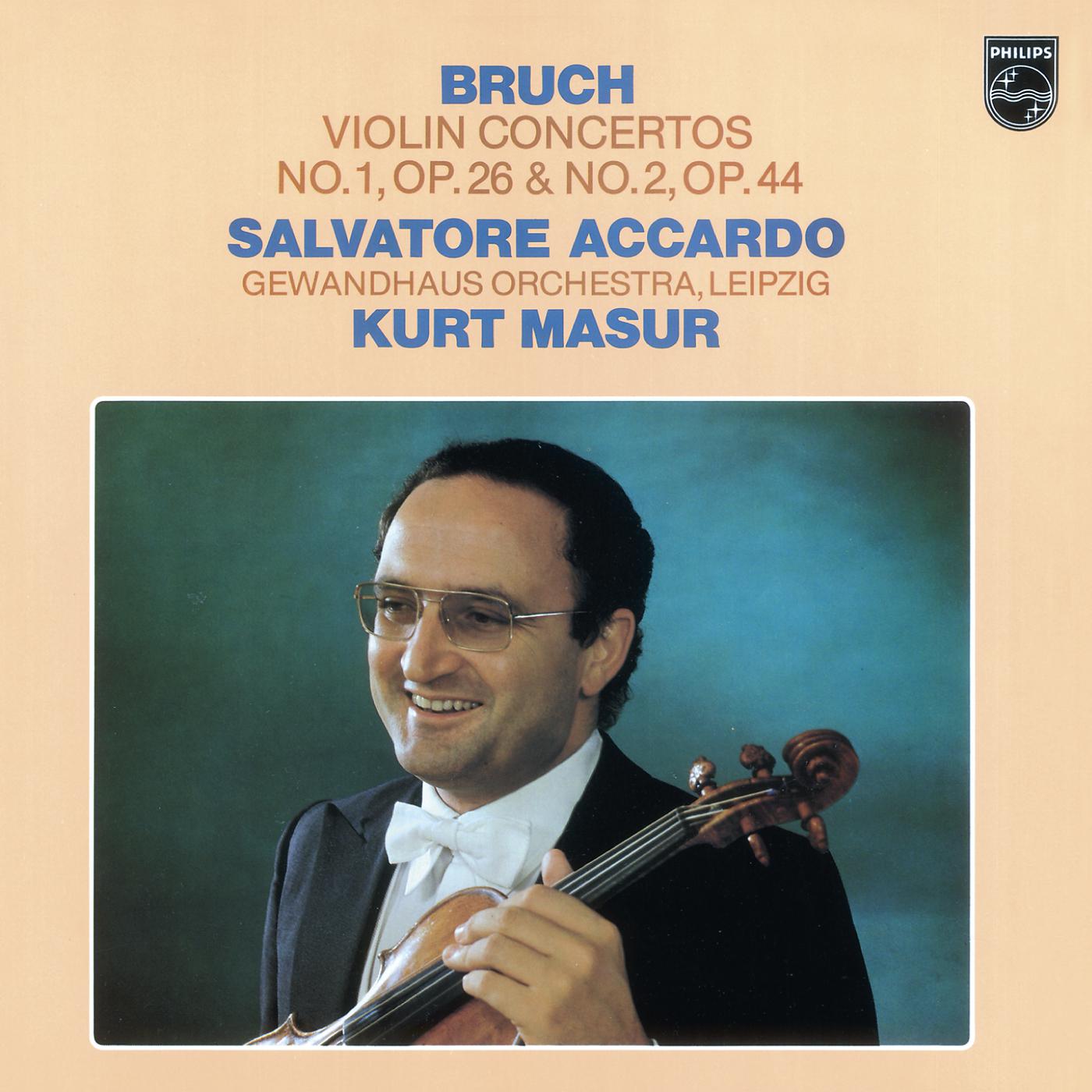 Постер альбома Bruch: Violin Concertos No.1, Op.26, No.2, Op.44