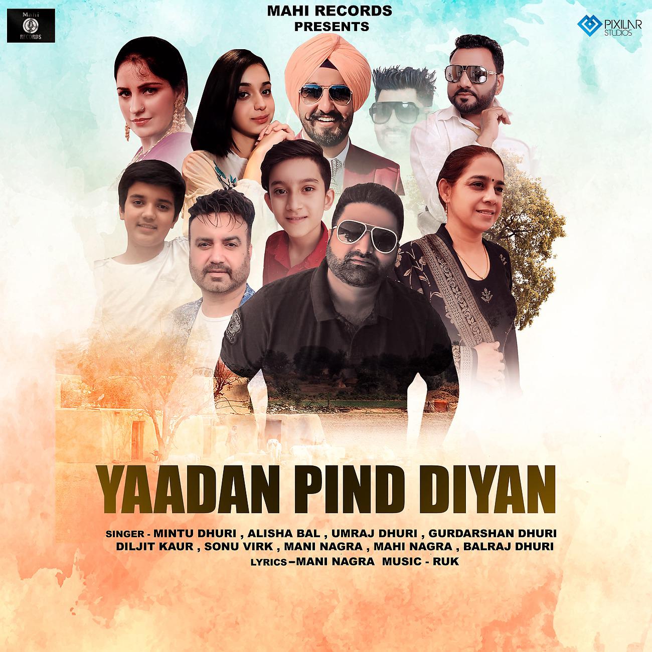 Постер альбома Yaadan Pind Diyan
