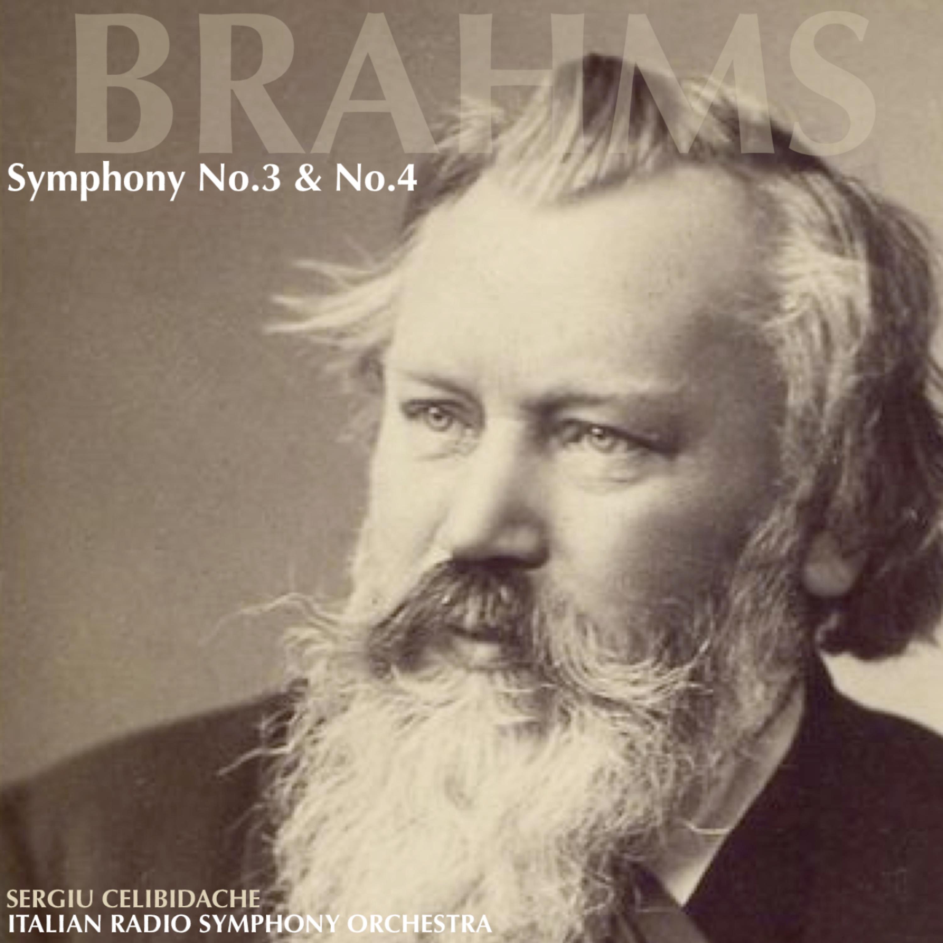 Постер альбома Brahms: Symphony No. 3 & Symphony No. 4