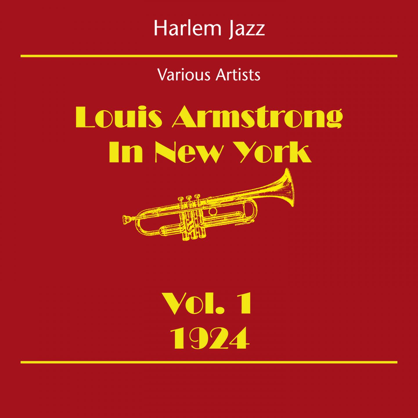 Постер альбома Harlem Jazz (Louis Armstrong In New York Volume 1 1924)