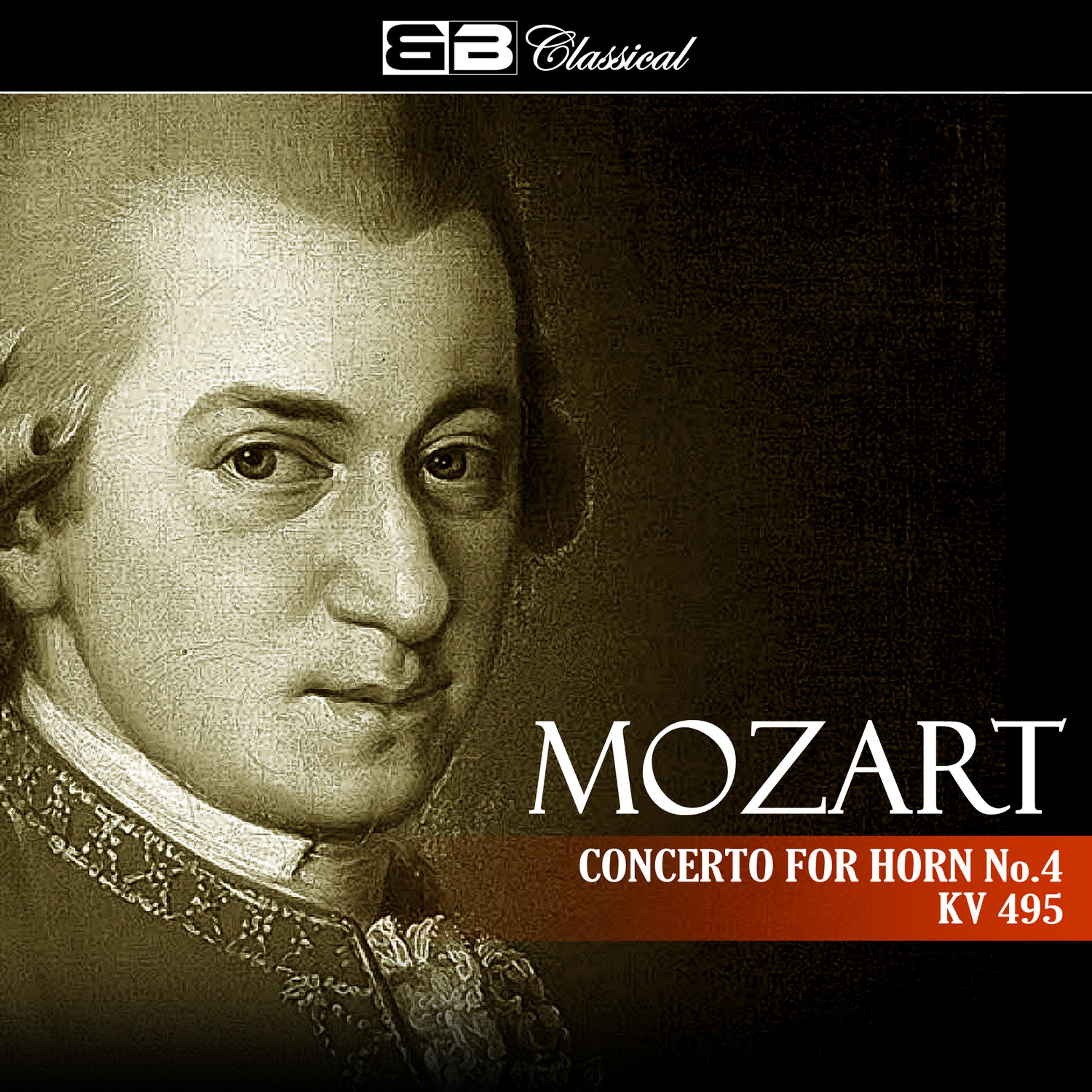 Постер альбома Mozart Concerto for Horn No. 4 KV 495 (Single)