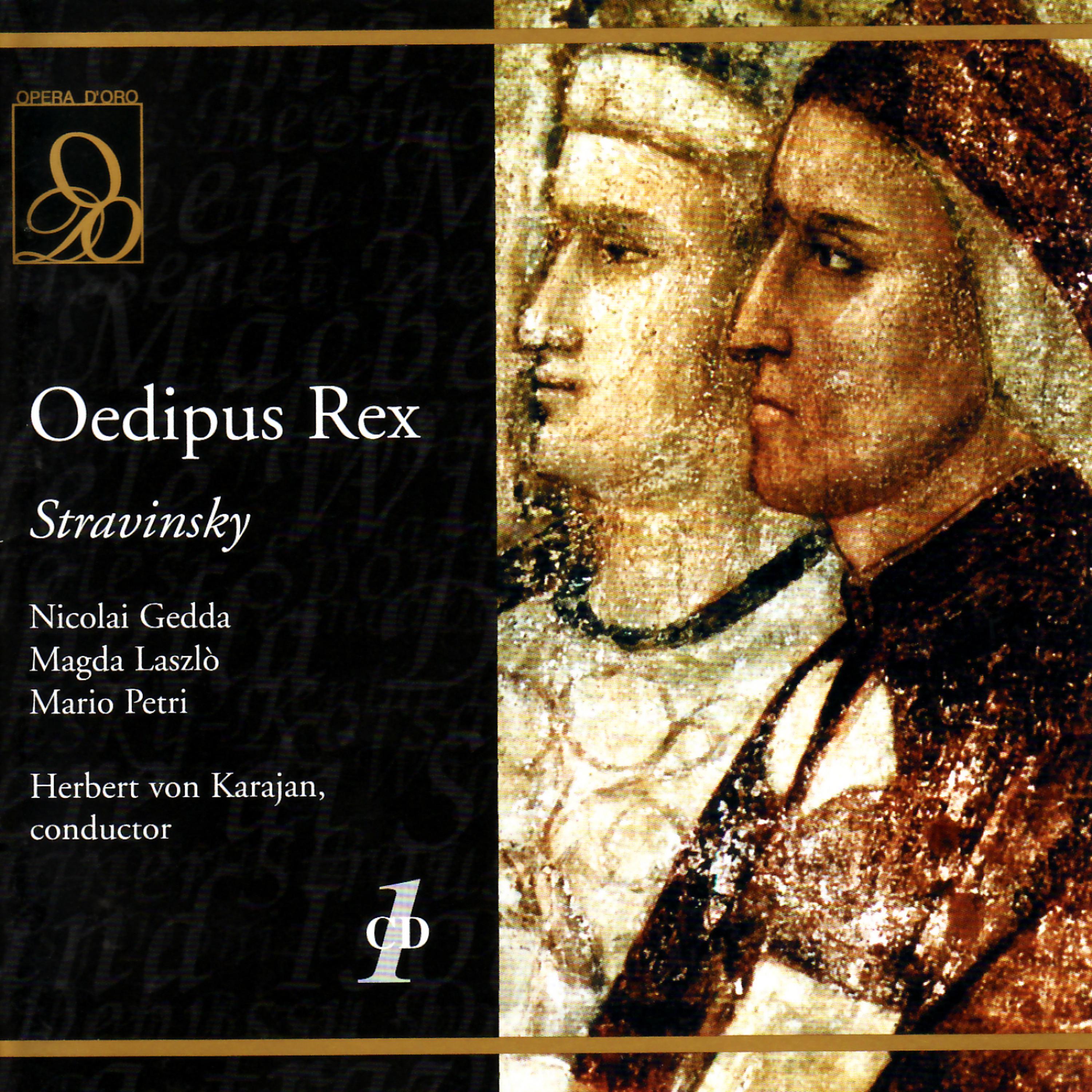 Постер альбома Stravinksy: Oedipus Rex