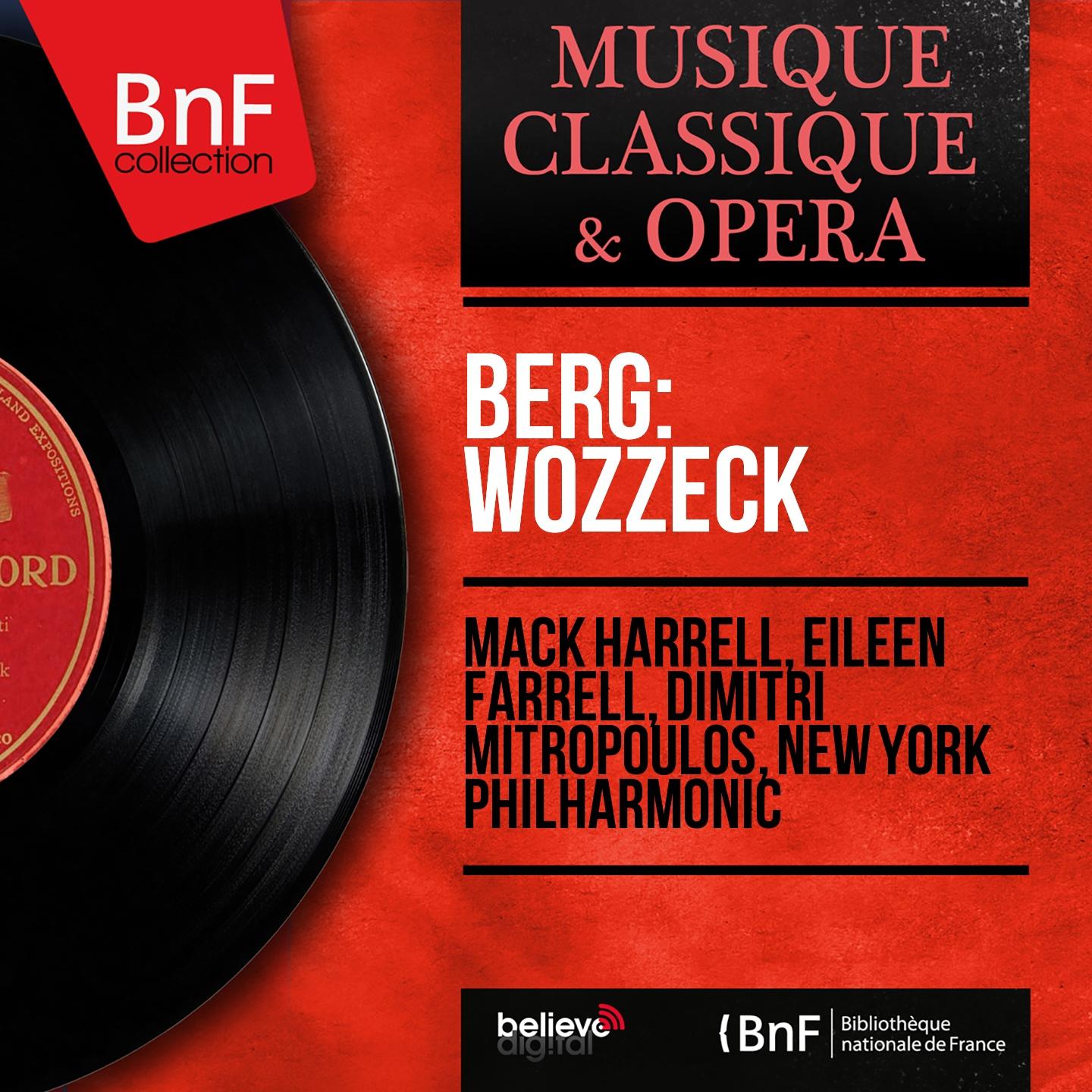 Постер альбома Berg: Wozzeck (Mono Version)