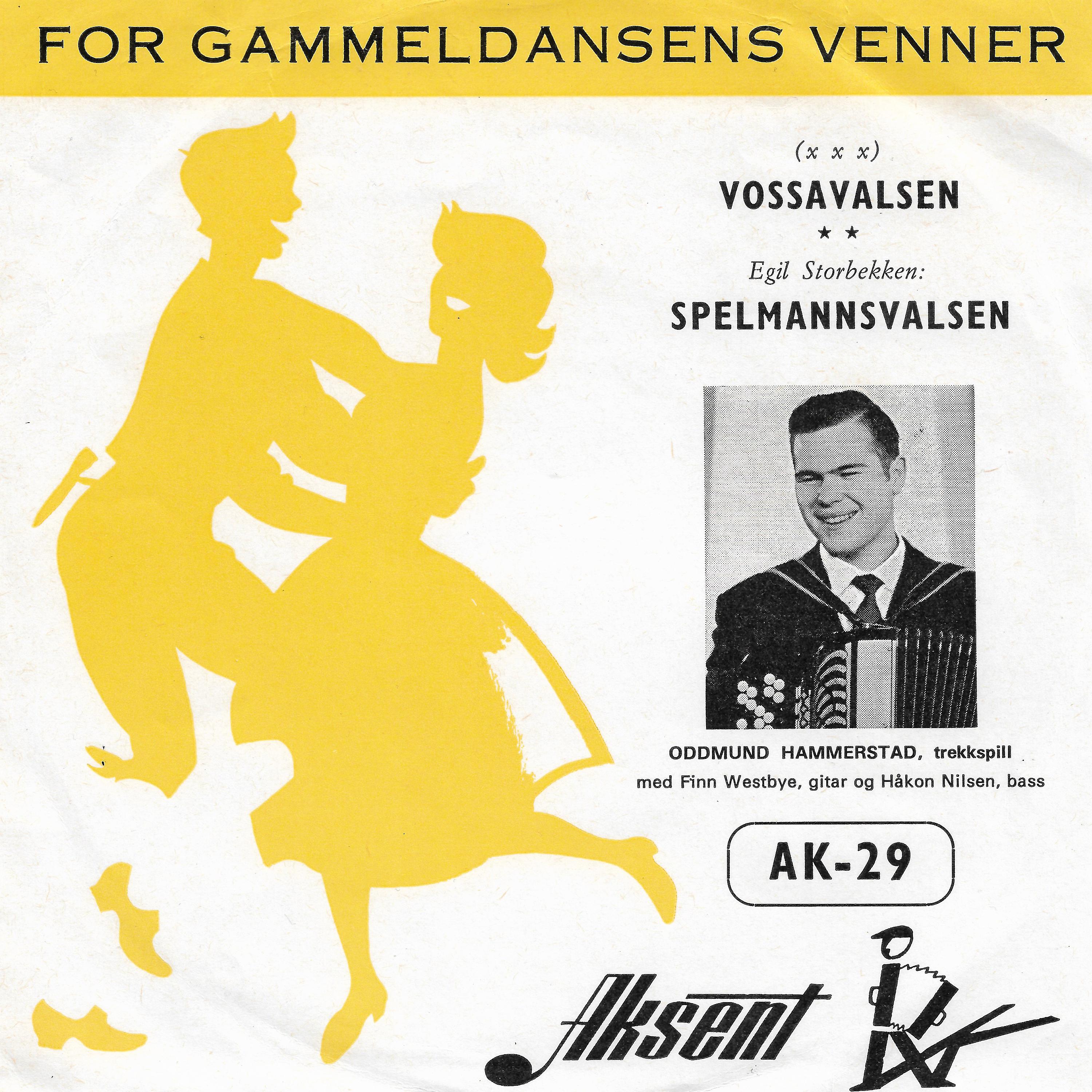 Постер альбома Vossavalsen/Spelmannsvalsen