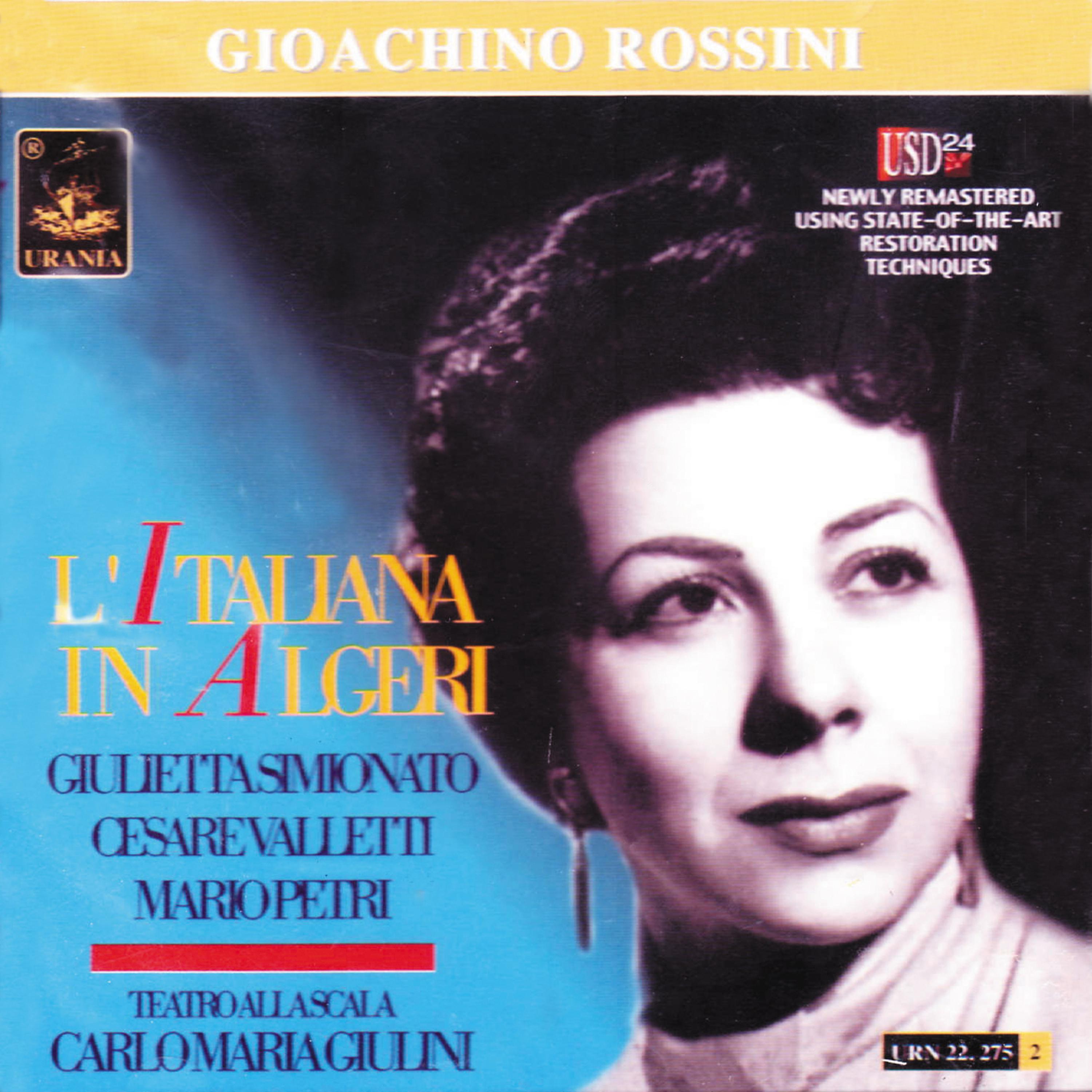 Постер альбома Rossini: L'italiana in Algeri