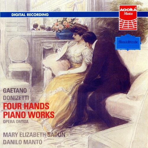 Постер альбома Gaetano Donizetti : Four Hands Piano Works