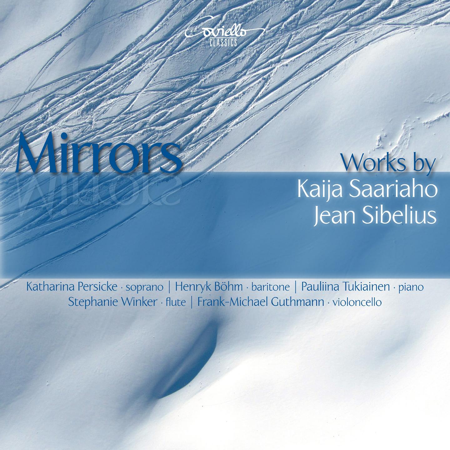 Постер альбома Mirrors: Works by Kaija Saariaho & Jean Sibelius