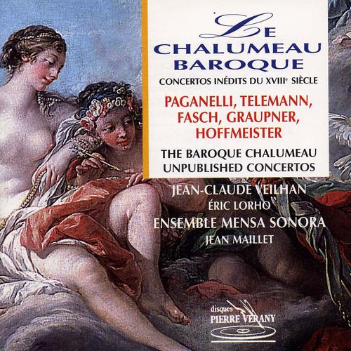 Постер альбома Le chalumeau baroque : Concertos inédits du 18ème siècle