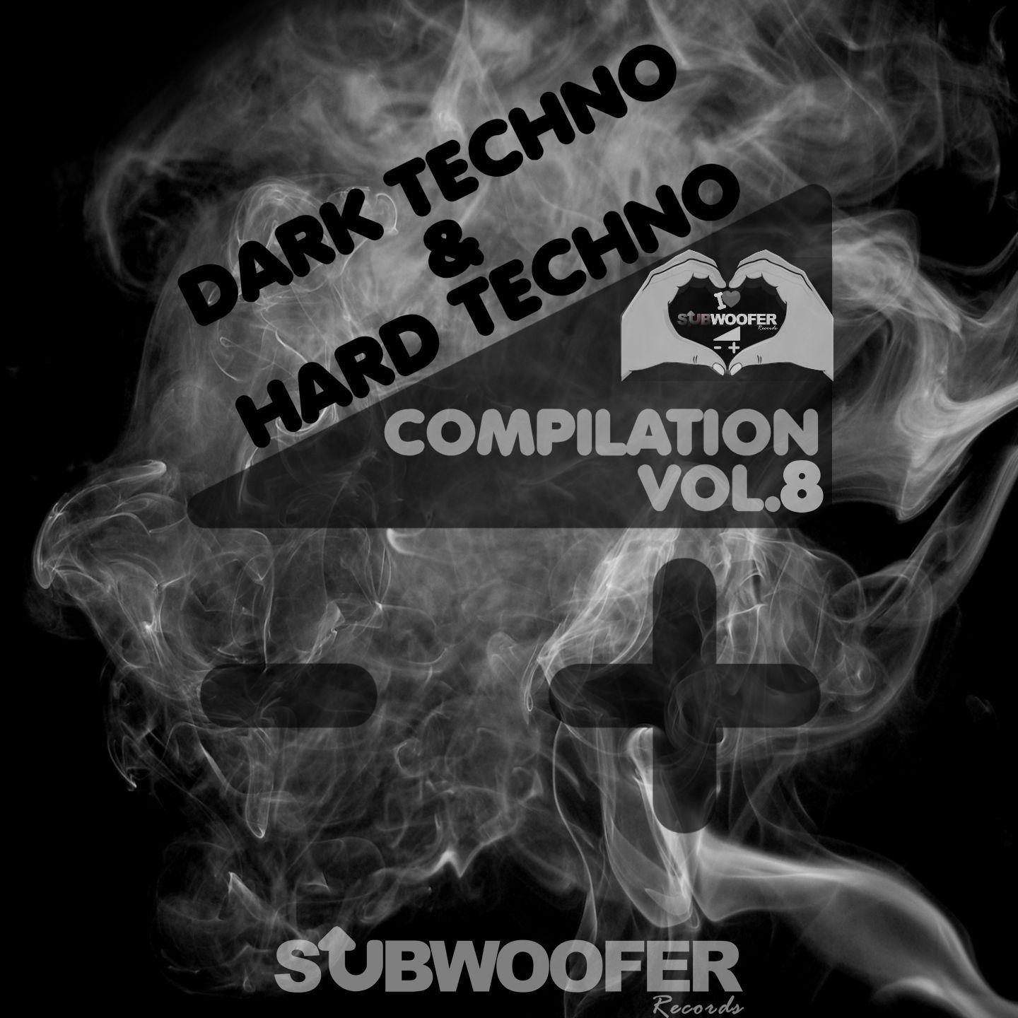 Постер альбома I Love Dark & Hard Techno Compilation, Vol. 8