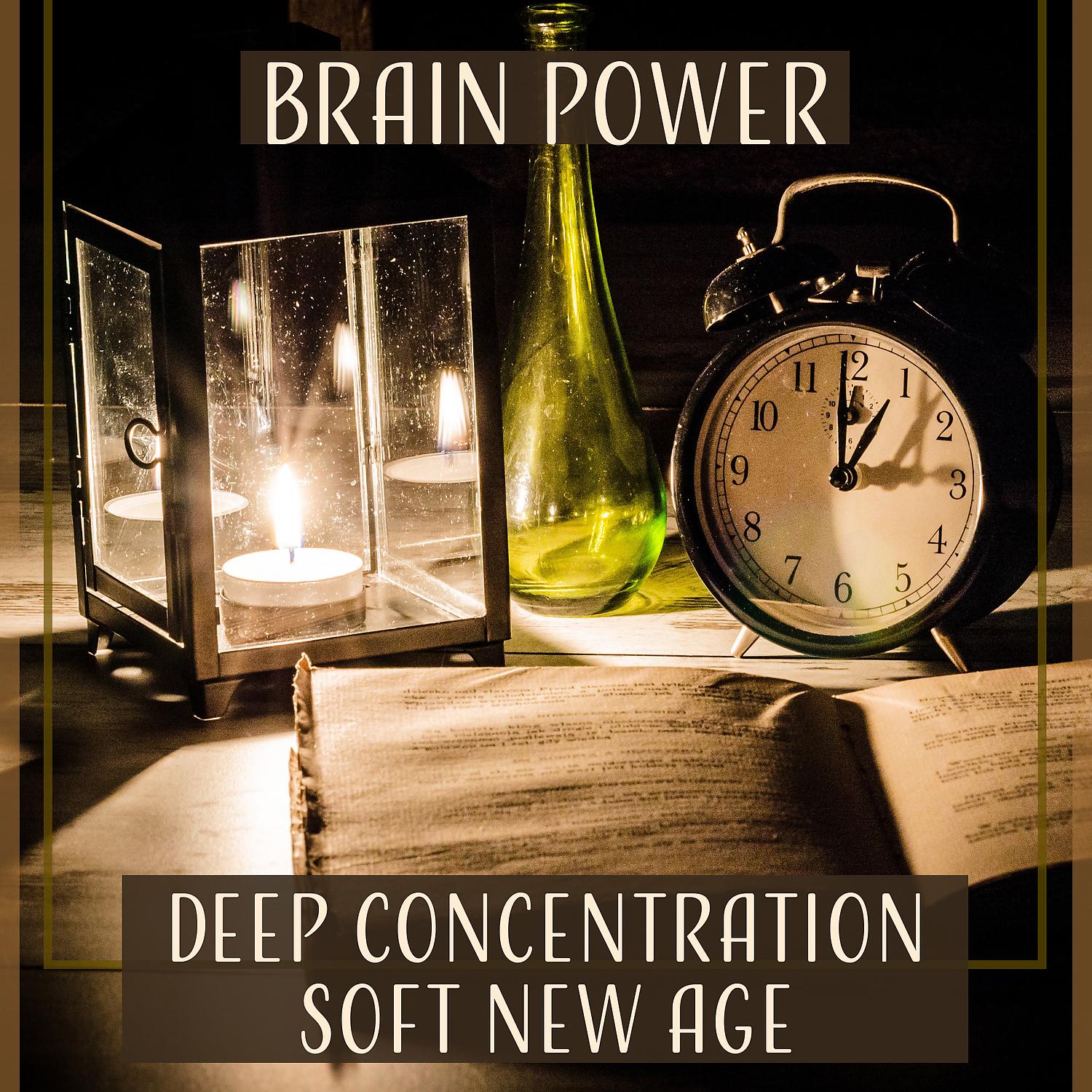 Постер альбома Brain Power: Deep Concentration Soft New Age – Relaxation Music for Reading, Focus on Learning, Mental Inspiration, Fresh Mind