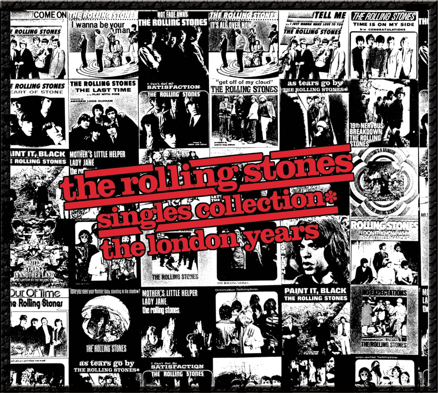 Постер альбома The Rolling Stones Singles Collection * The London Years