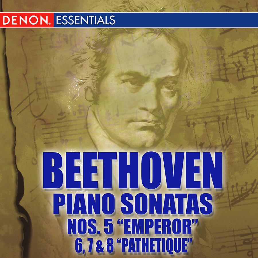 Постер альбома Beethoven Piano Sonatas Nos. 5 - 8