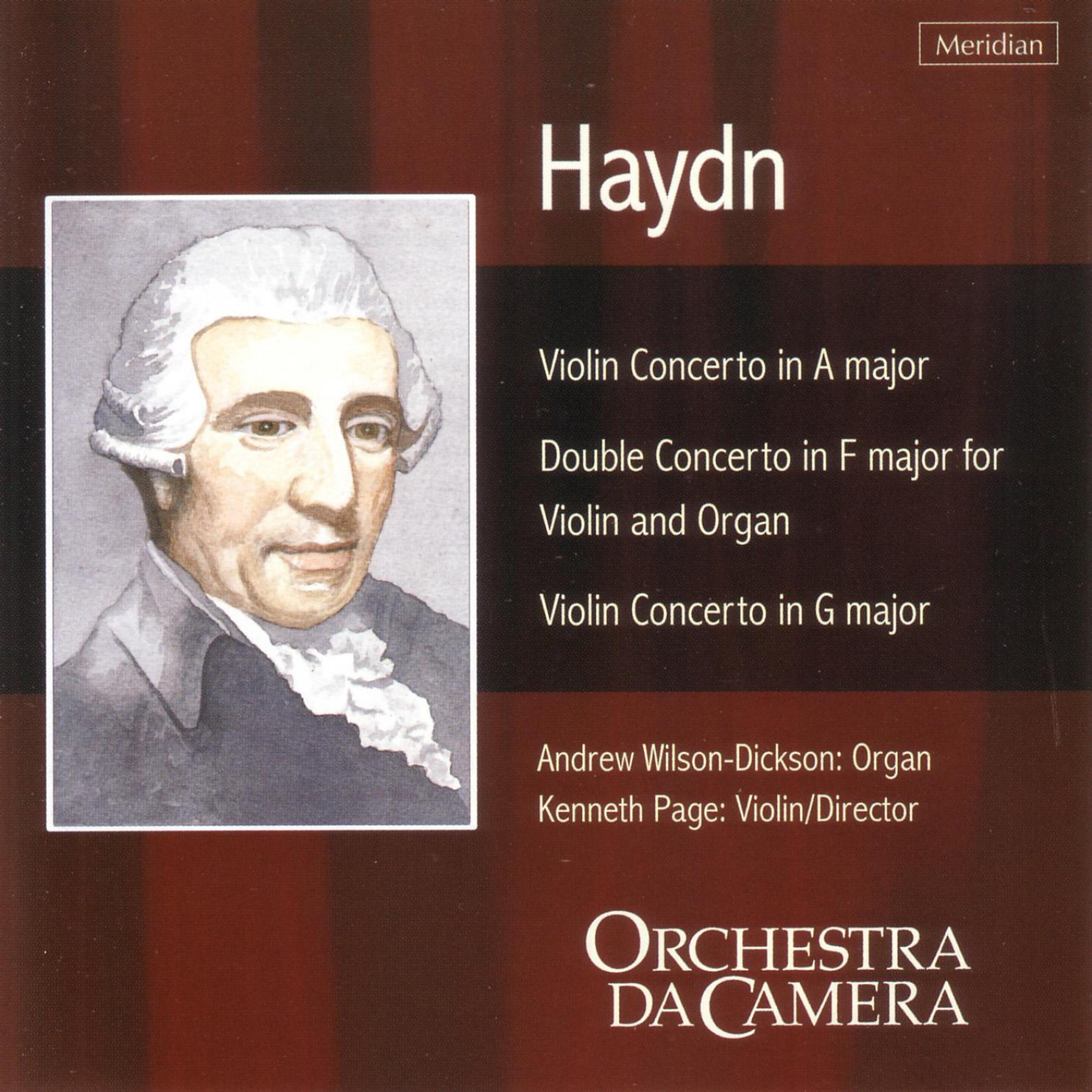 Постер альбома Haydn: Concertos for Violin and Organ